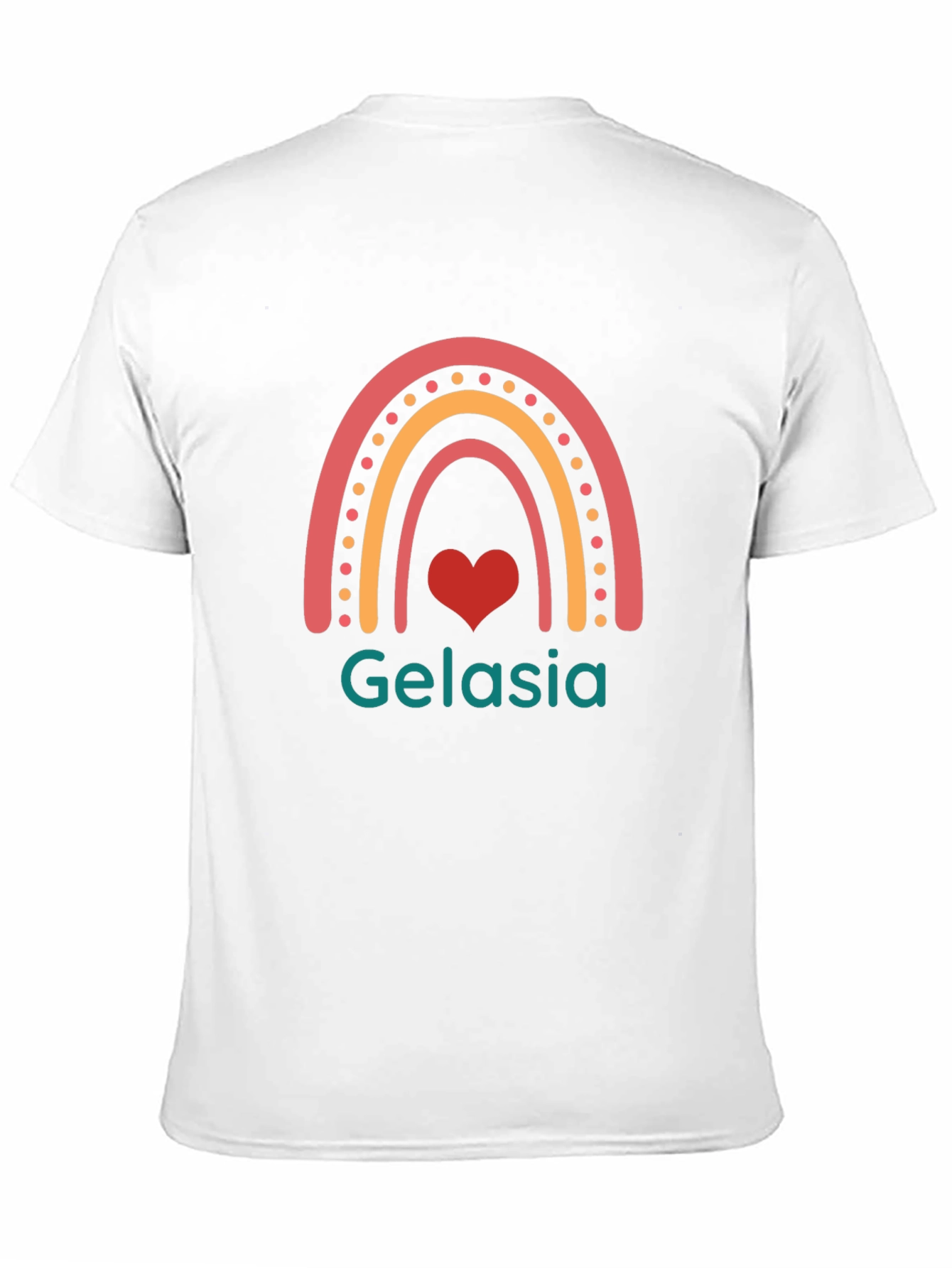 Gelasia Rainbow Heart T-Shirt