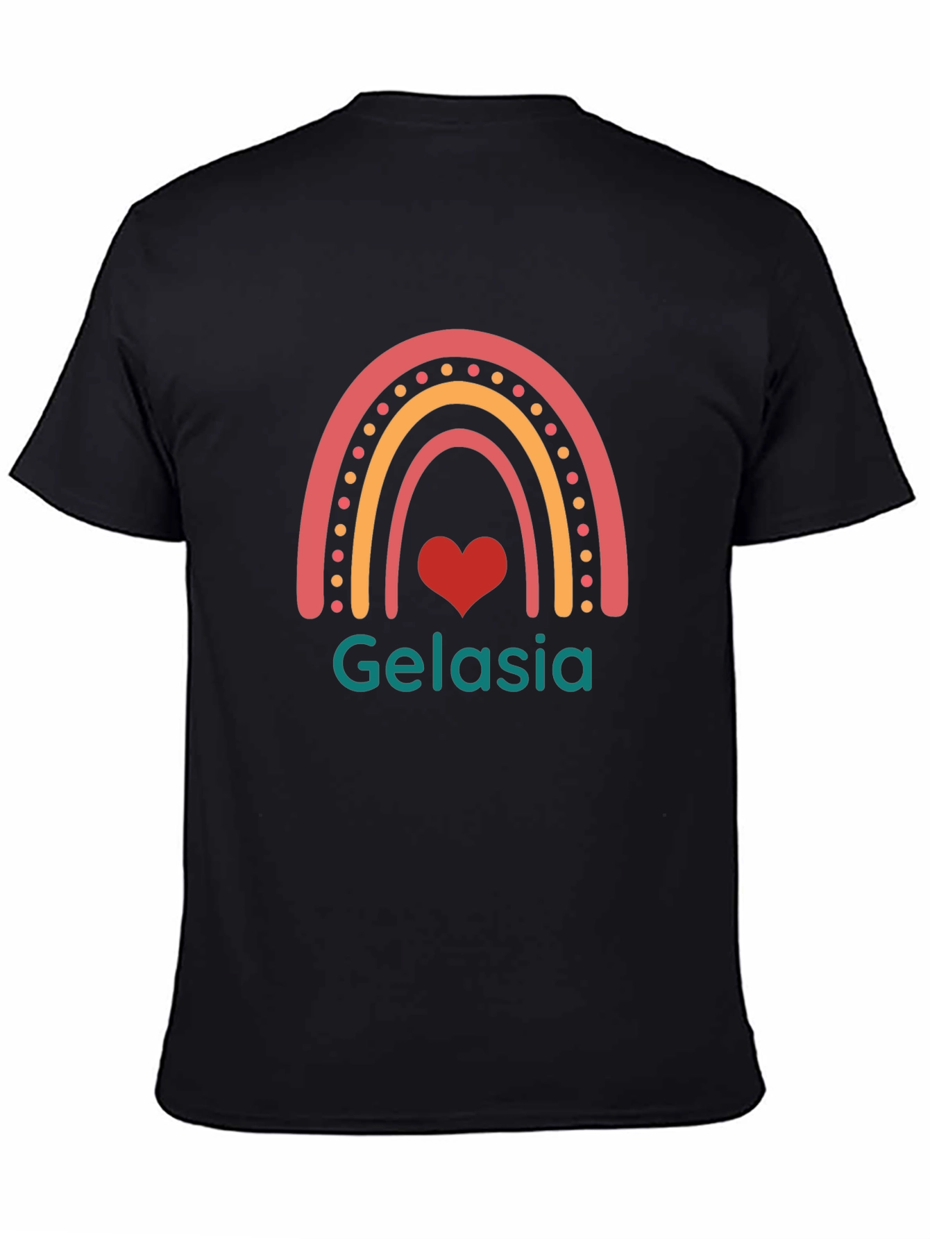 Gelasia Rainbow Heart T-Shirt