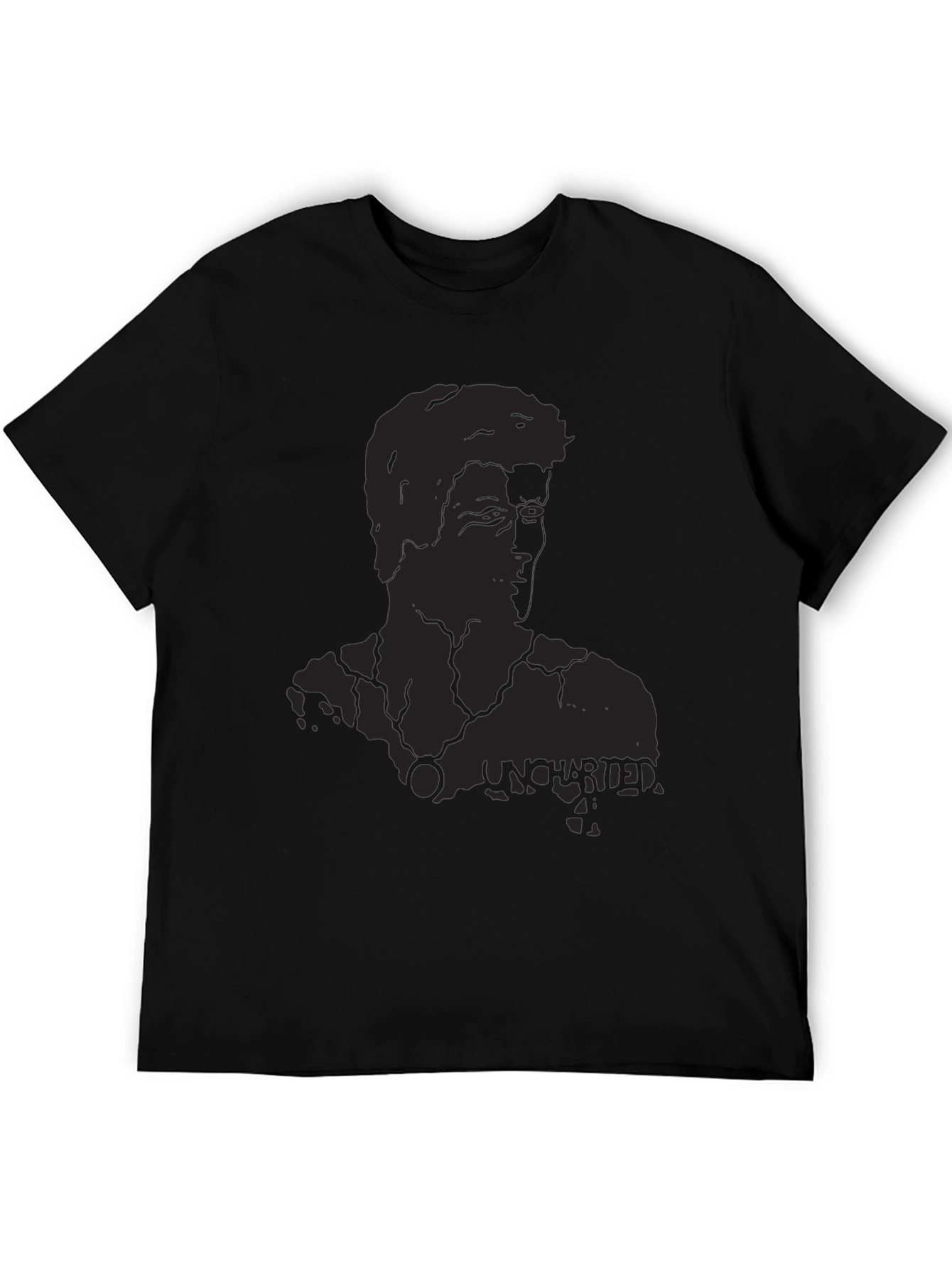 Uncharted Graphic Black T-Shirt