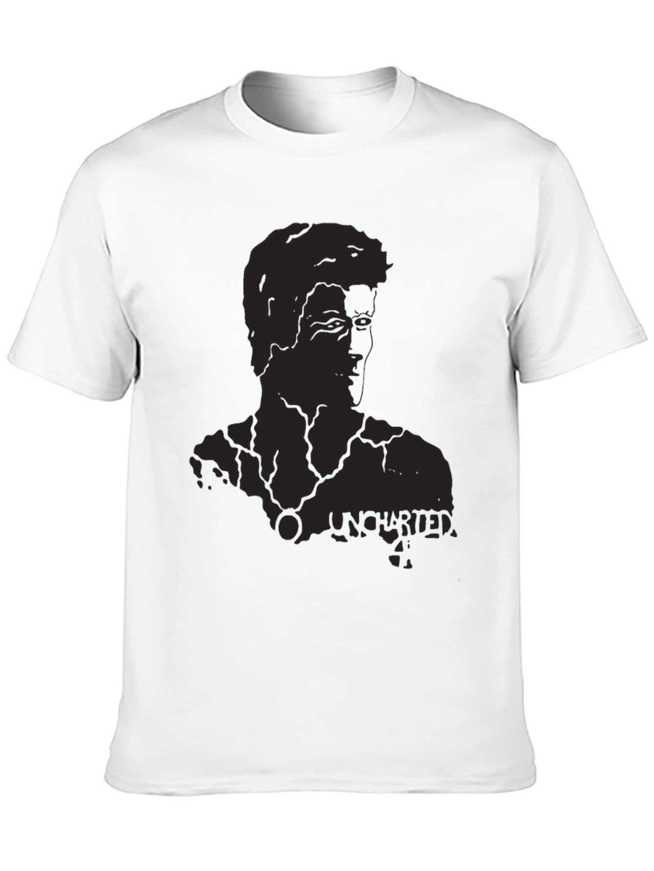 Uncharted Graphic Black T-Shirt