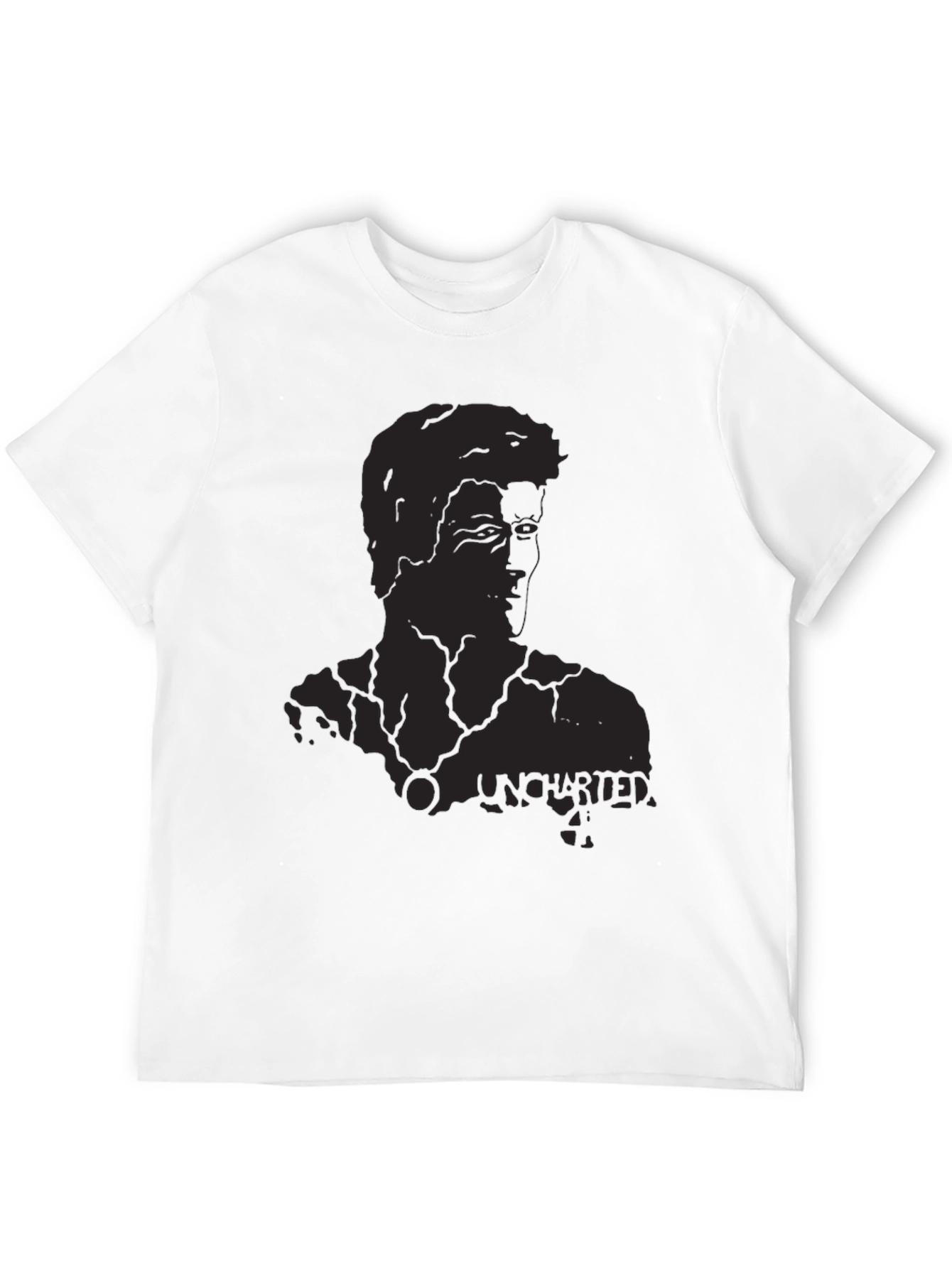 Uncharted Graphic Black T-Shirt
