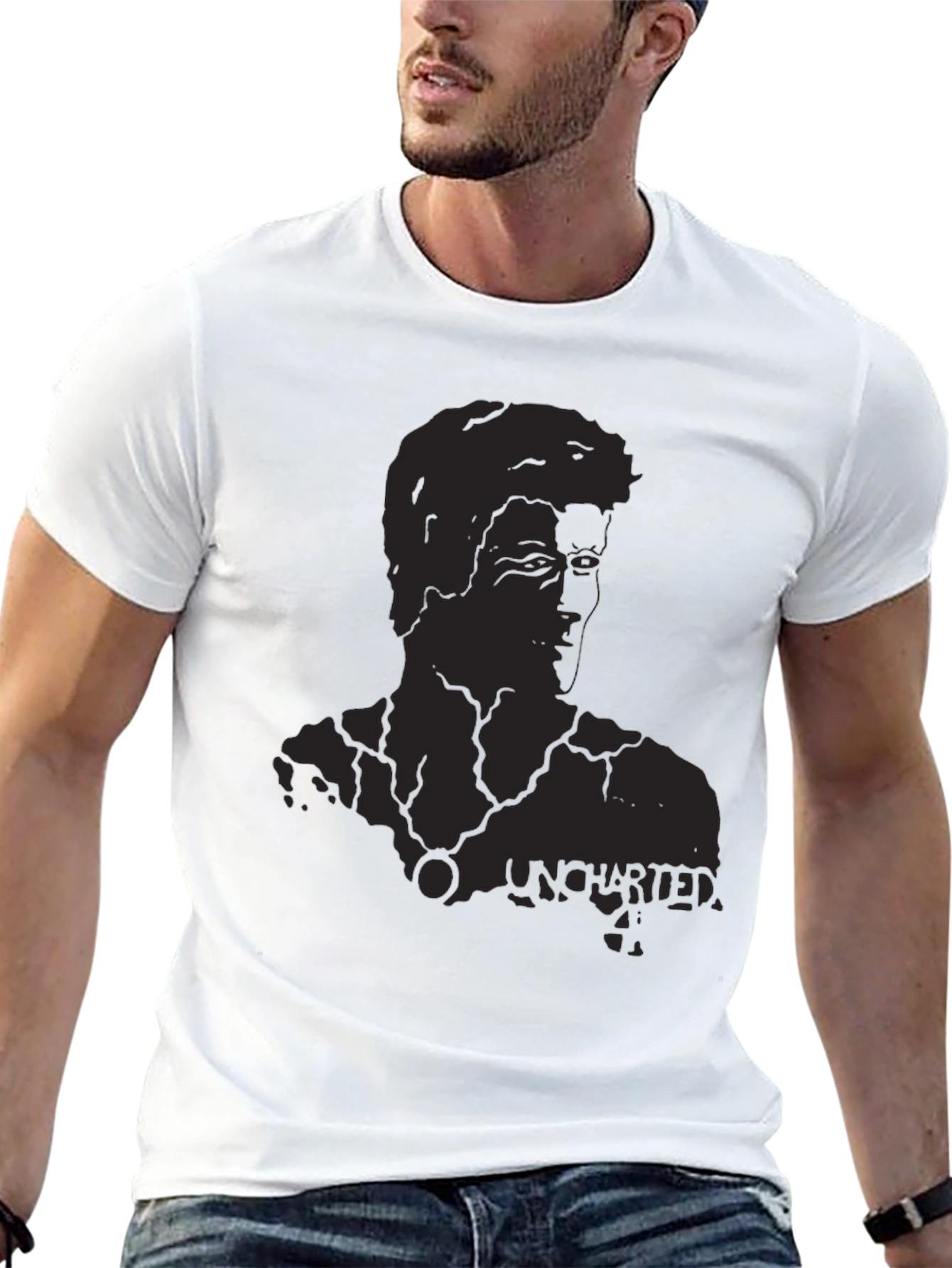 Uncharted Graphic Black T-Shirt
