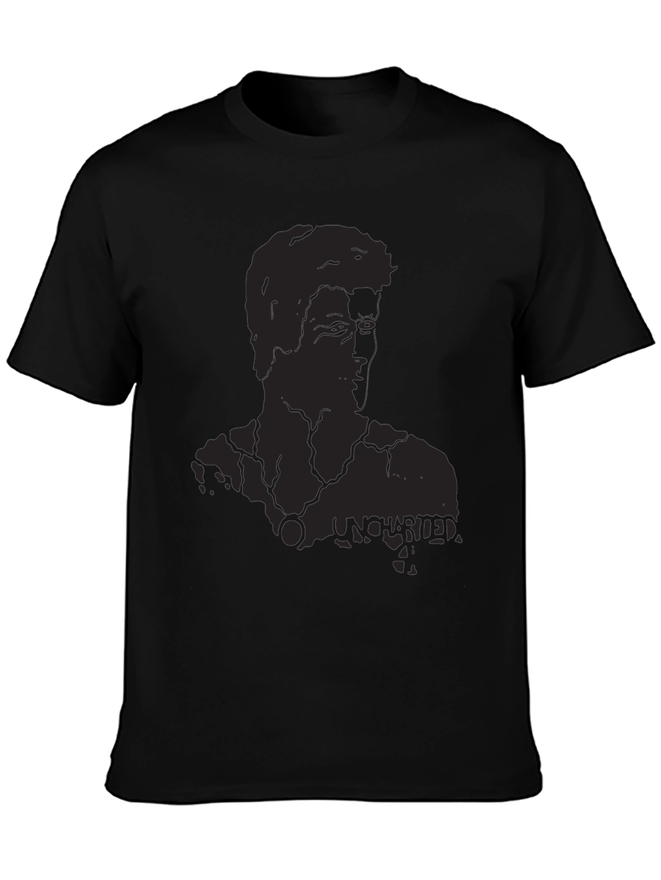 Uncharted Graphic Black T-Shirt