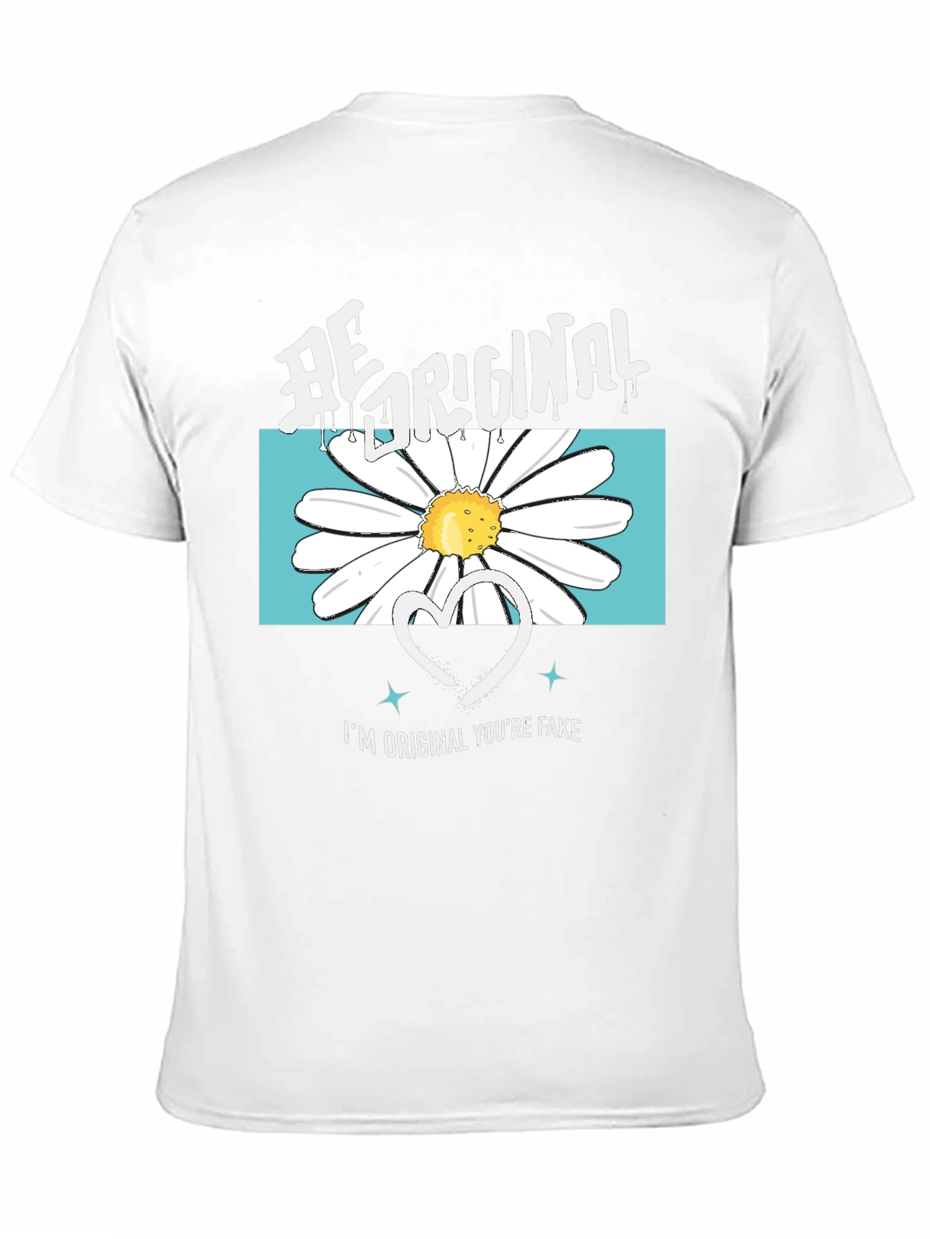 Be Original Graphic T-Shirt - Unique Design