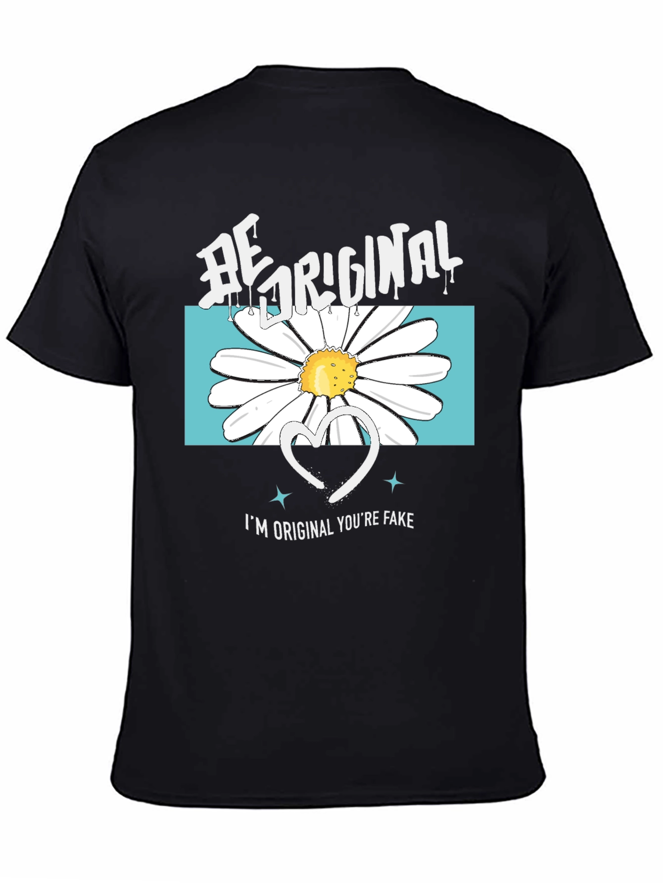 Be Original Graphic T-Shirt - Unique Design