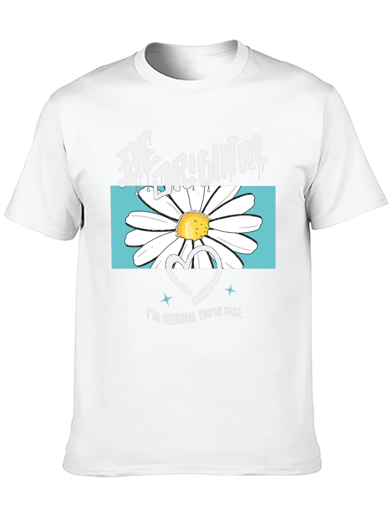 Be Original Graphic T-Shirt - Unique Design
