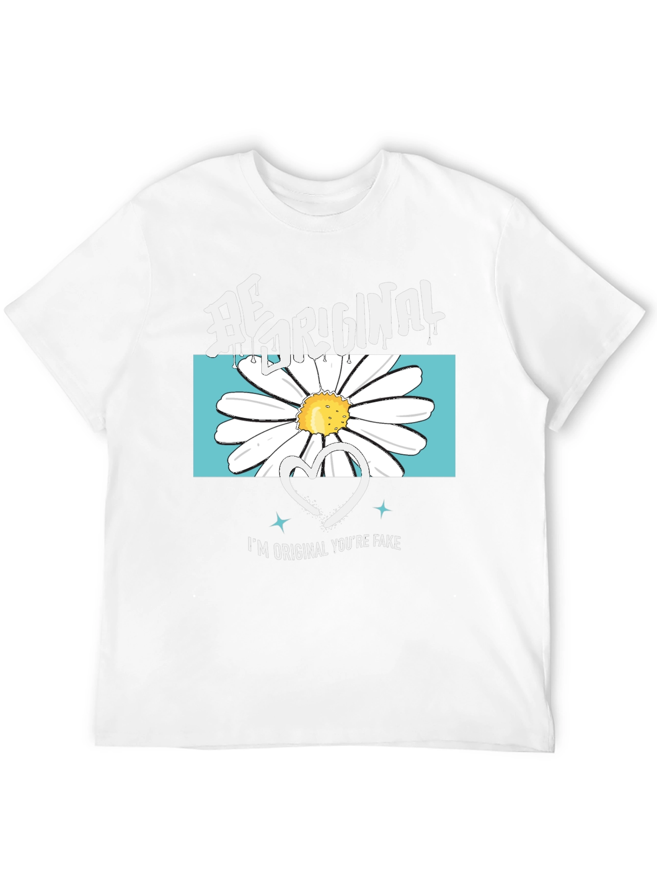 Be Original Graphic T-Shirt - Unique Design