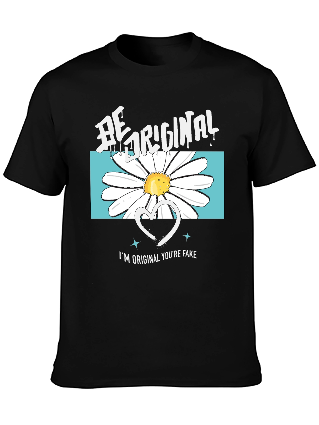 Be Original Graphic T-Shirt - Unique Design