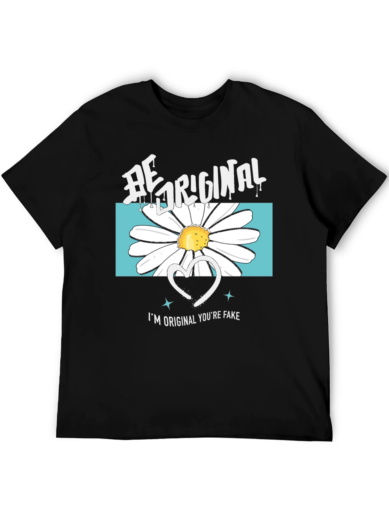 Be Original Graphic T-Shirt - Unique Design