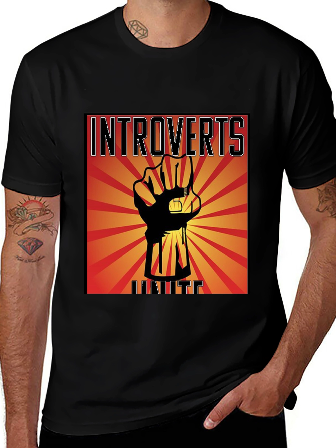 Introverts Unite Graphic Tee