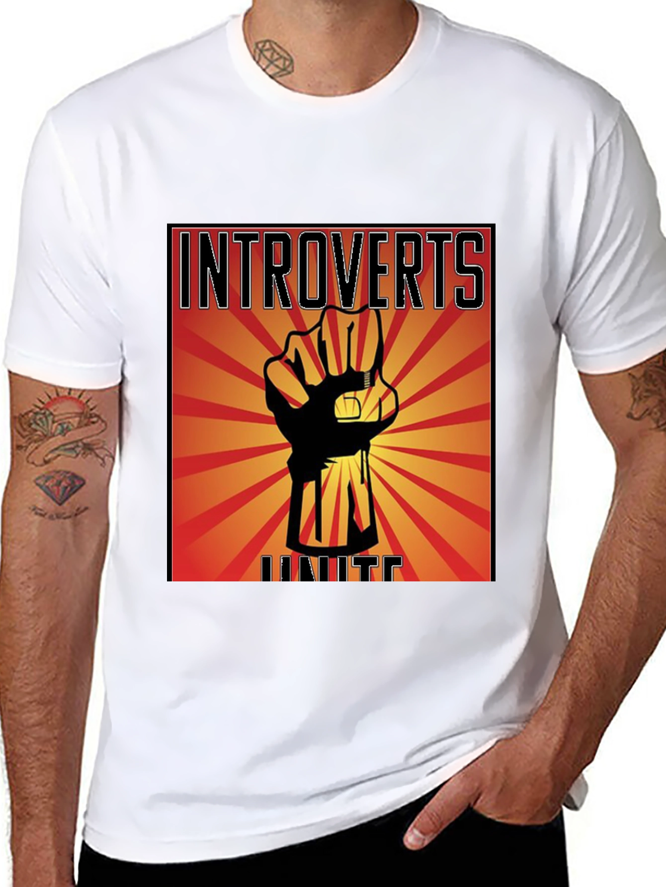 Introverts Unite Graphic Tee