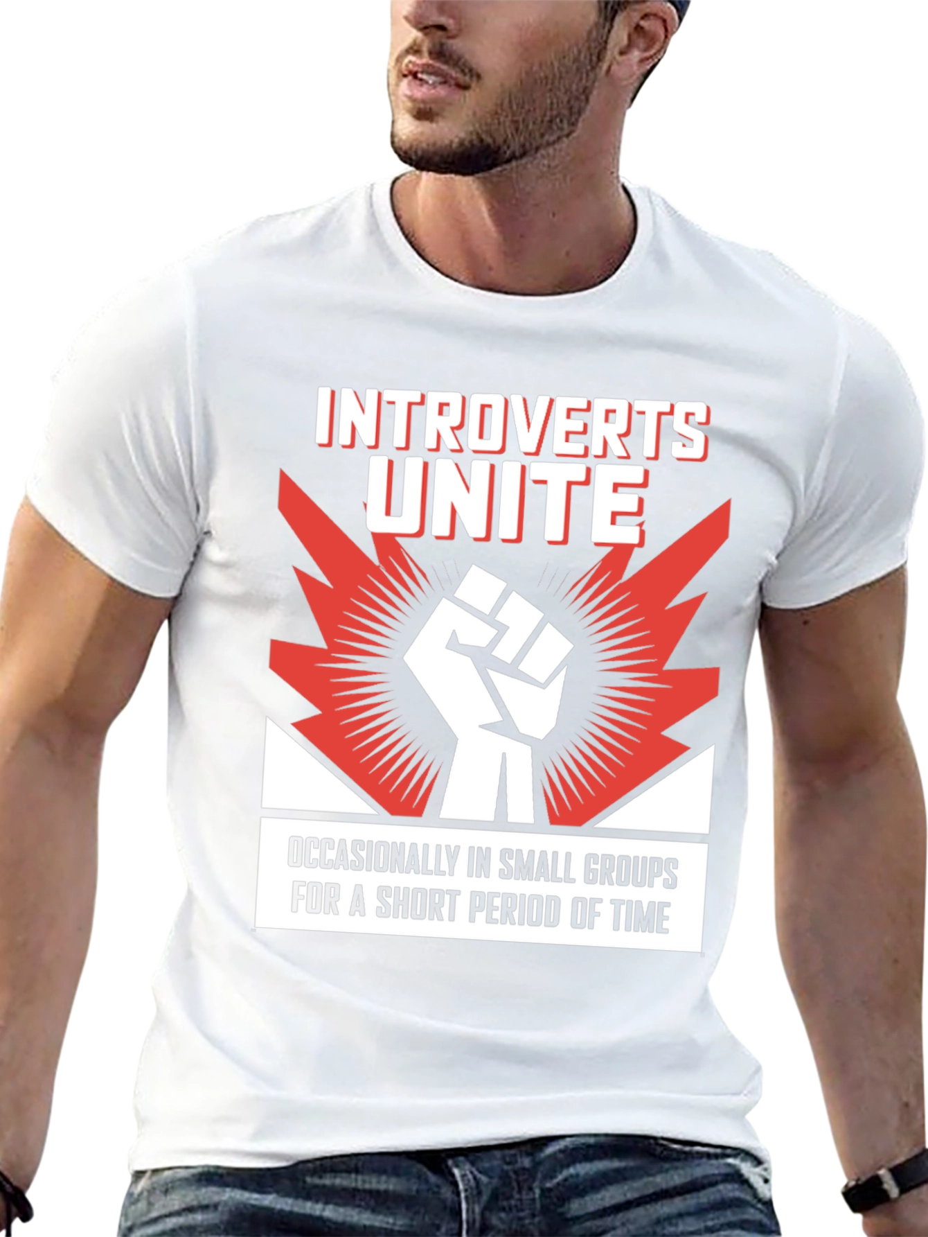Introverts Unite Graphic T-Shirt