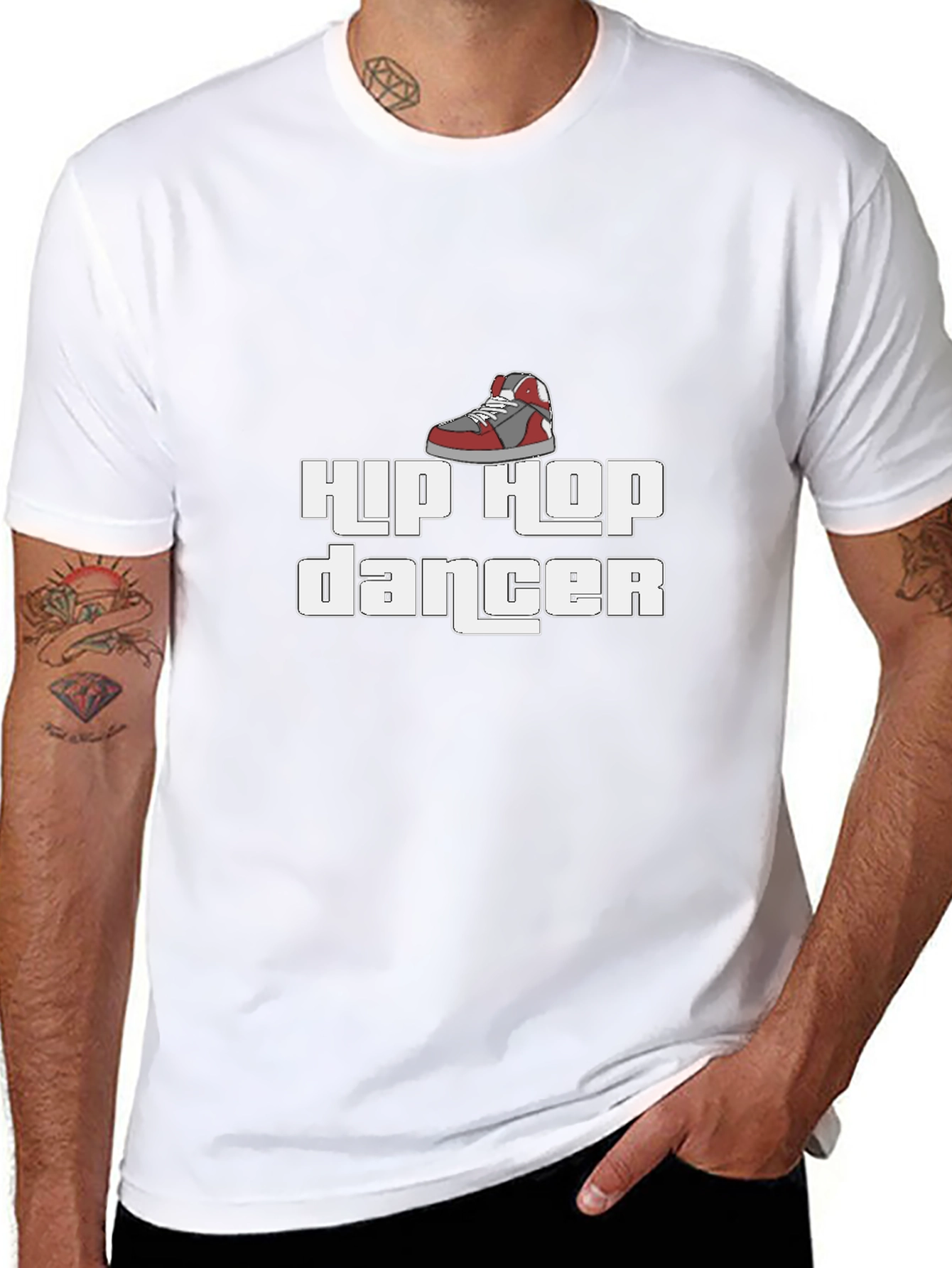 Hip Hop Dancer Graphic Tee - Cool Streetwear