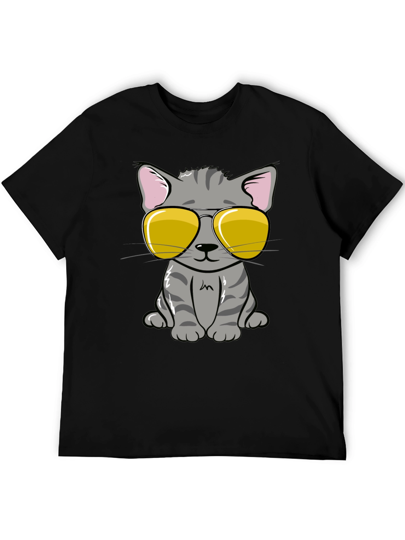 Cool Cat T-Shirt - Stylish Graphic Tee