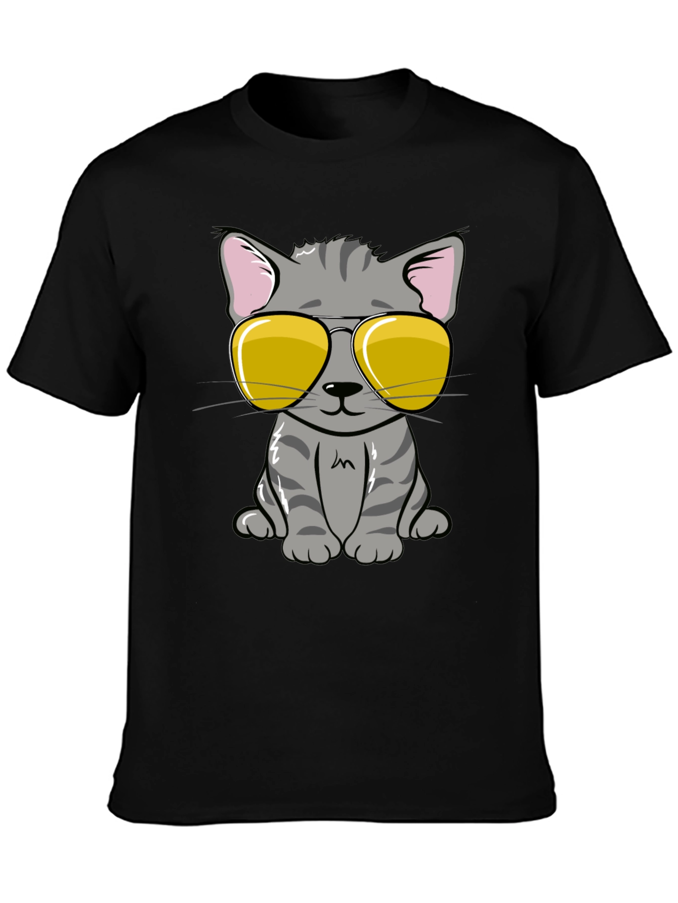 Cool Cat T-Shirt - Stylish Graphic Tee