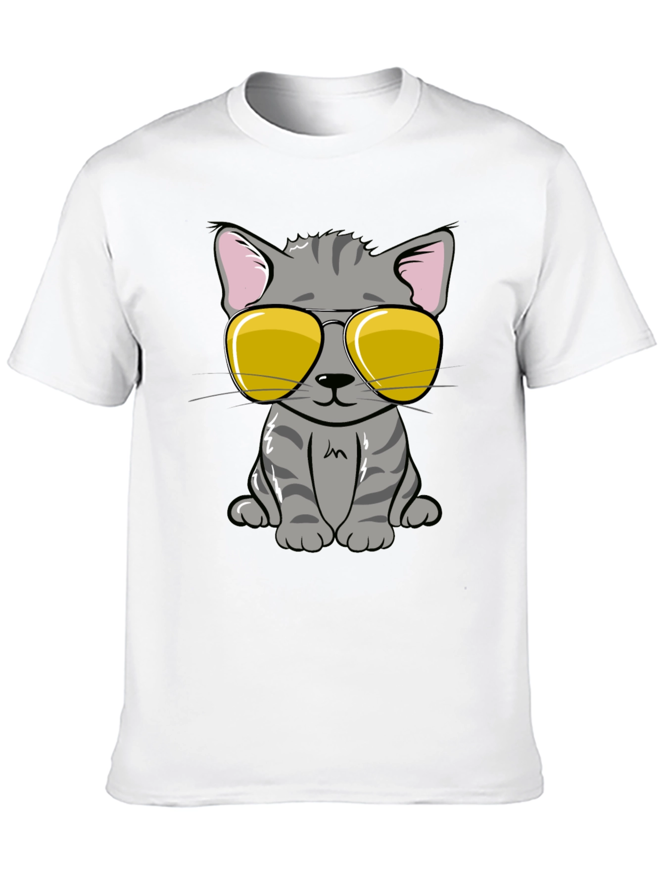 Cool Cat T-Shirt - Stylish Graphic Tee