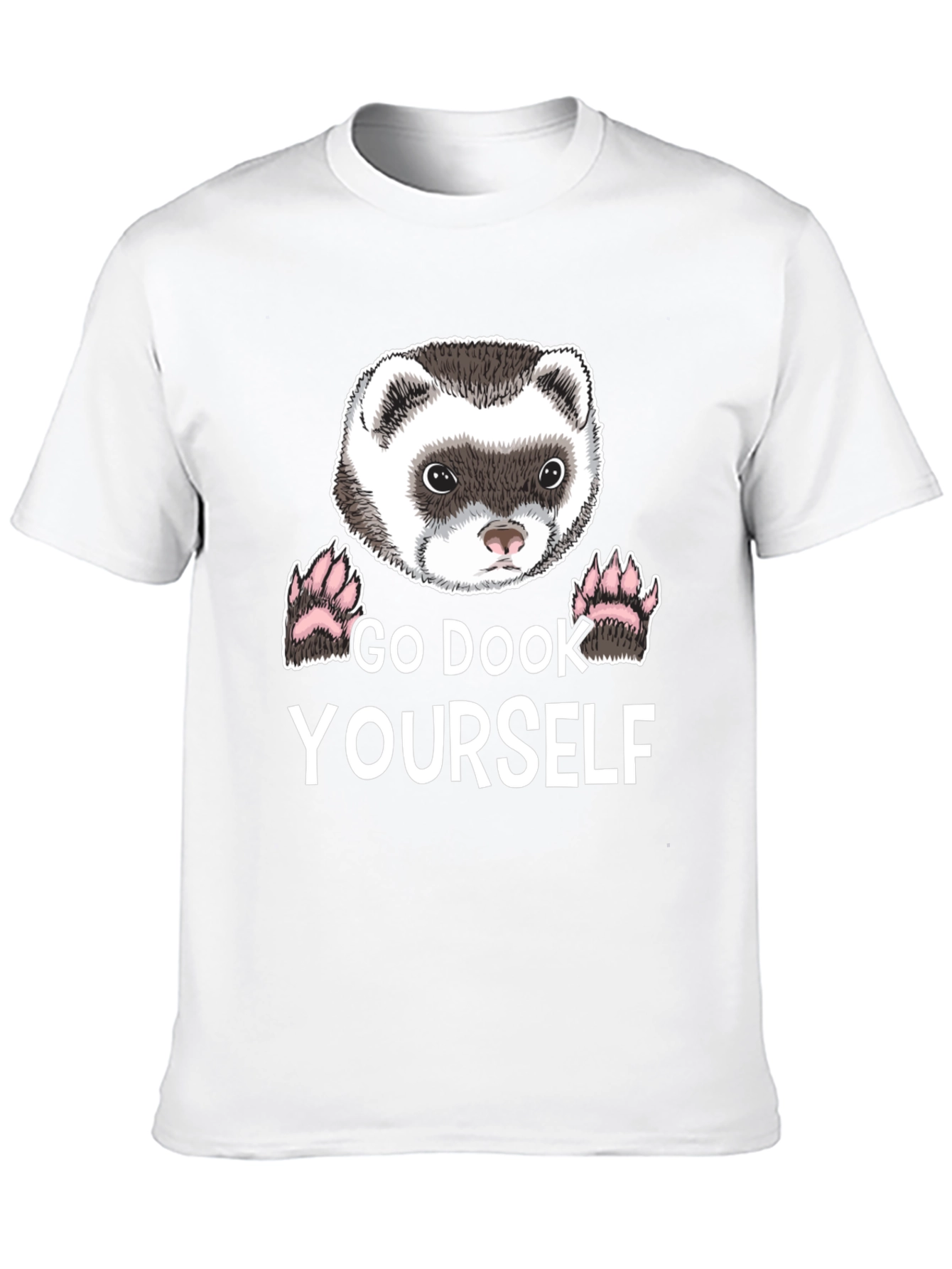 Go Dook Yourself Ferret T-Shirt