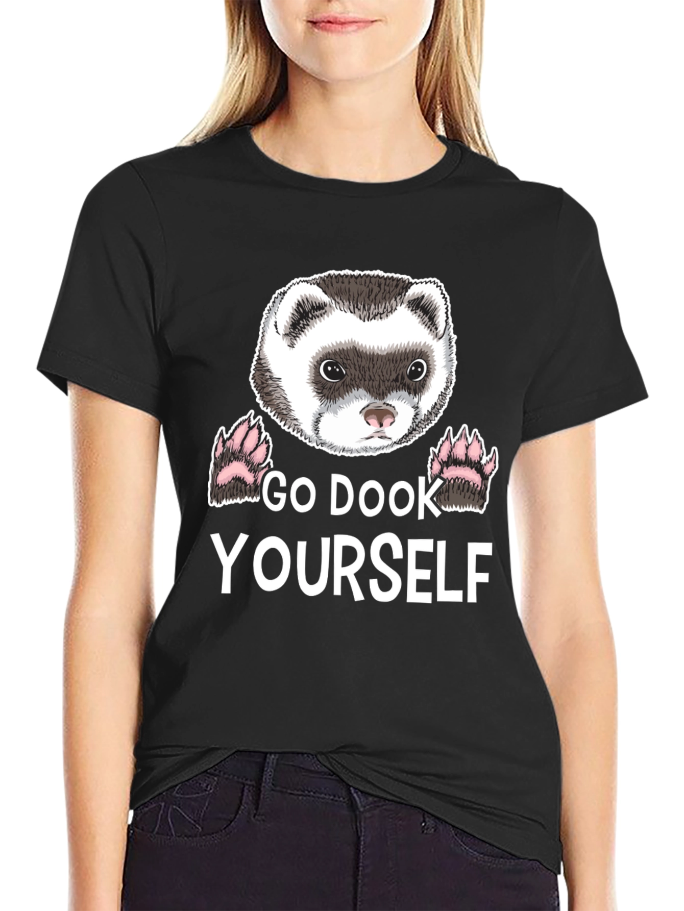 Go Dook Yourself Ferret T-Shirt