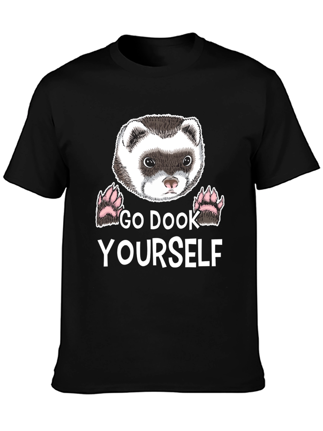 Go Dook Yourself Ferret T-Shirt