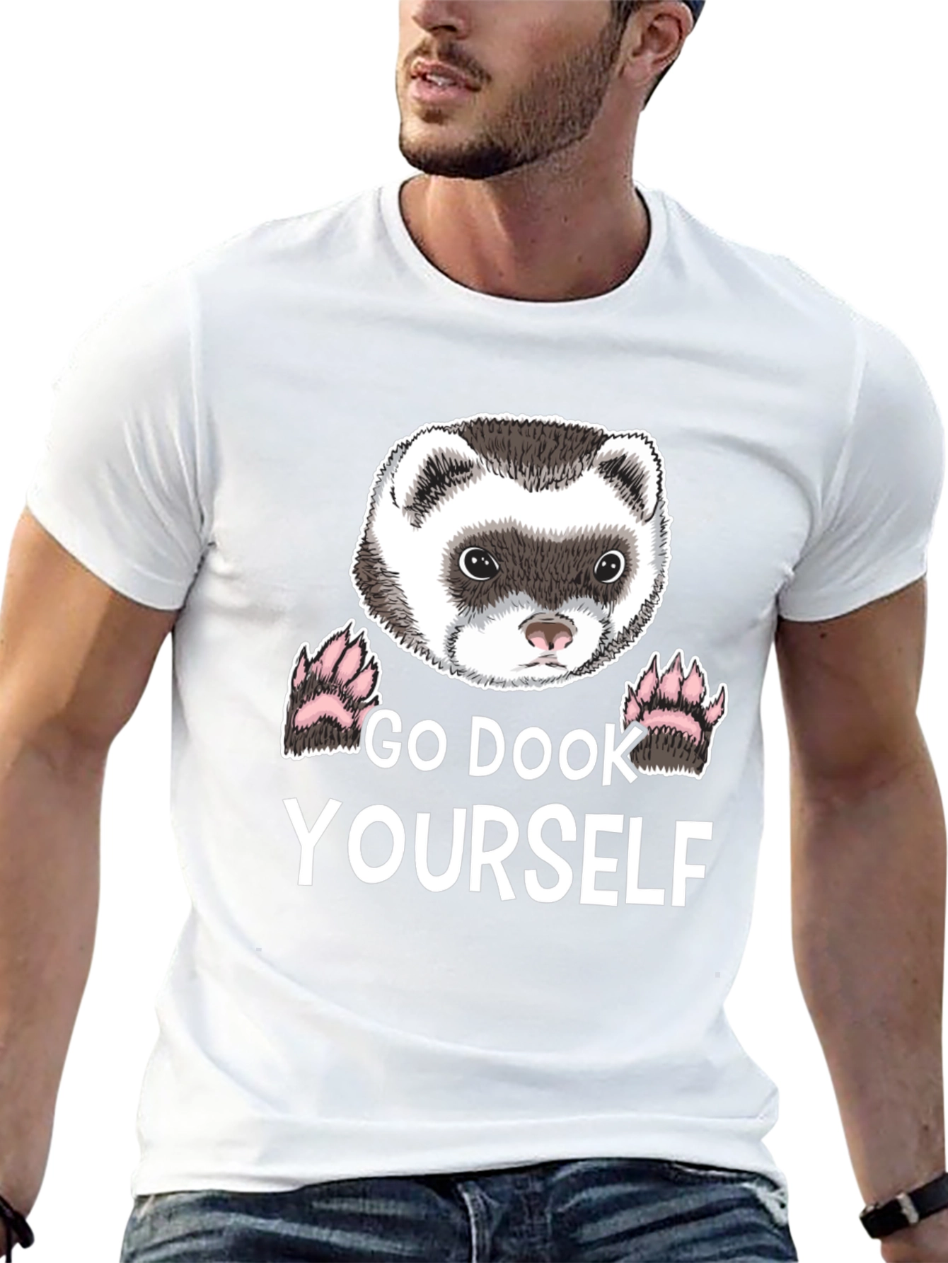Go Dook Yourself Ferret T-Shirt