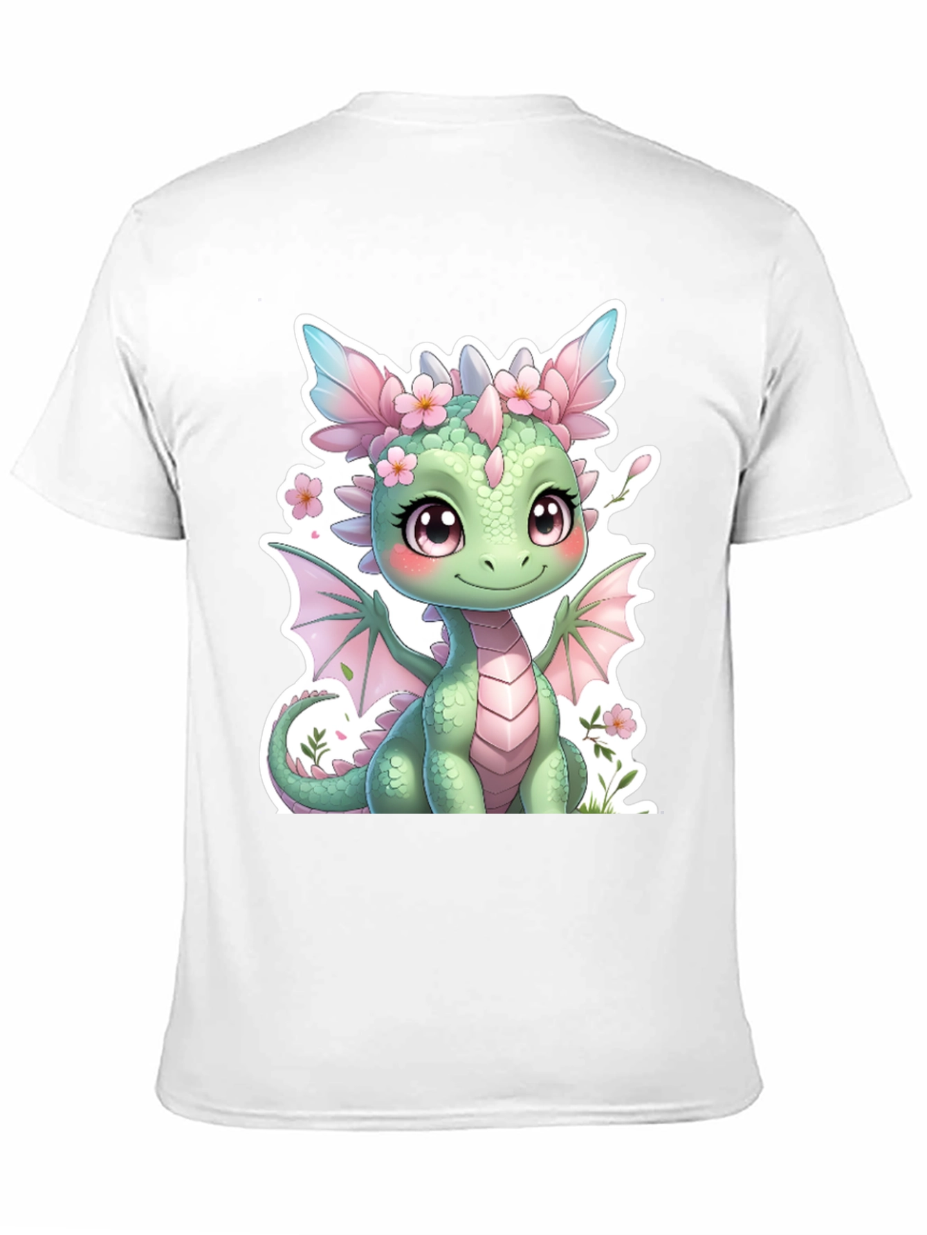 Cute Dragon Graphic Tee - Stylish Black T-Shirt
