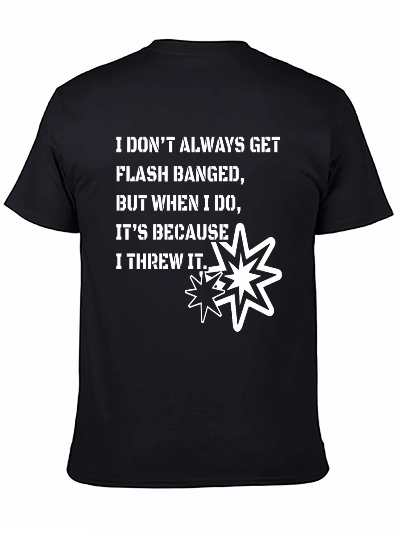 Funny Flash Banged Graphic T-Shirt