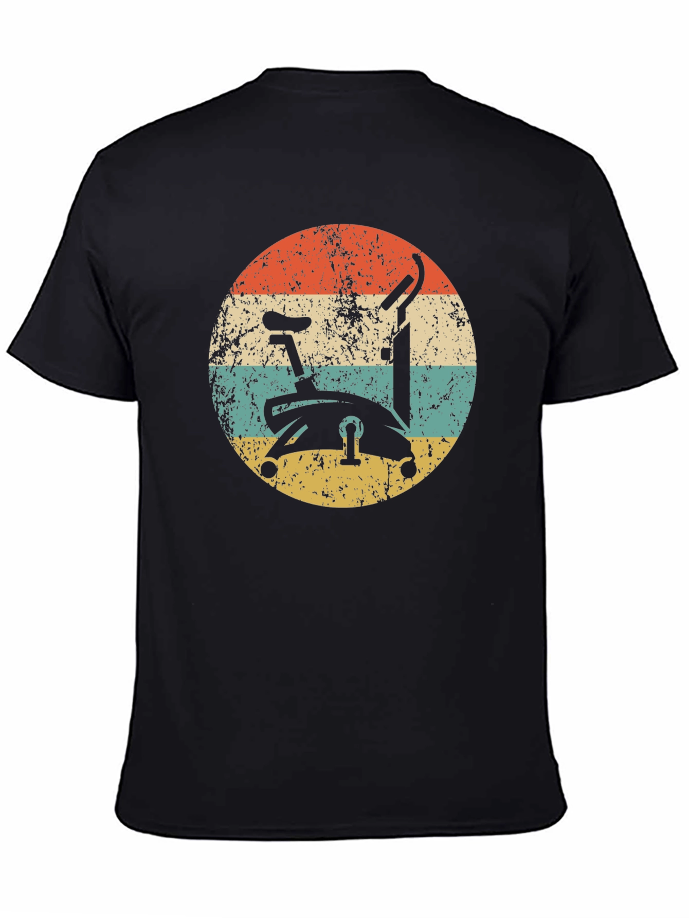 Retro Exercise Bike Graphic Tee
