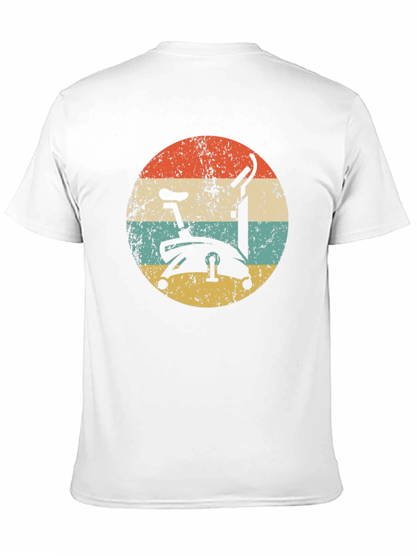 Retro Exercise Bike Graphic Tee