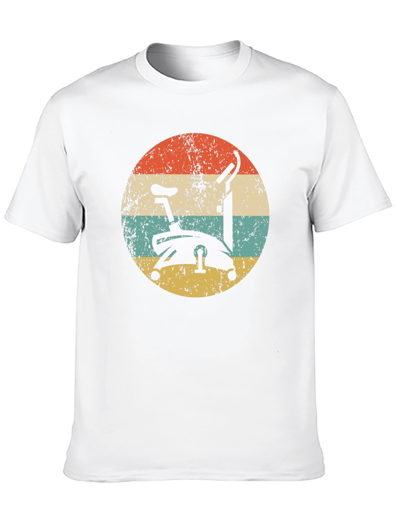 Retro Exercise Bike Graphic Tee