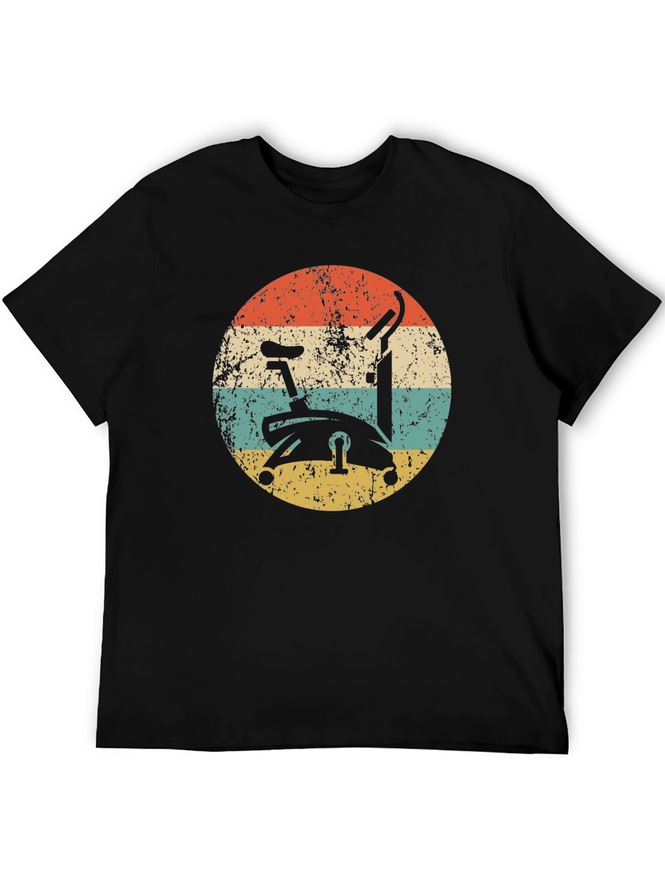 Retro Exercise Bike Graphic Tee