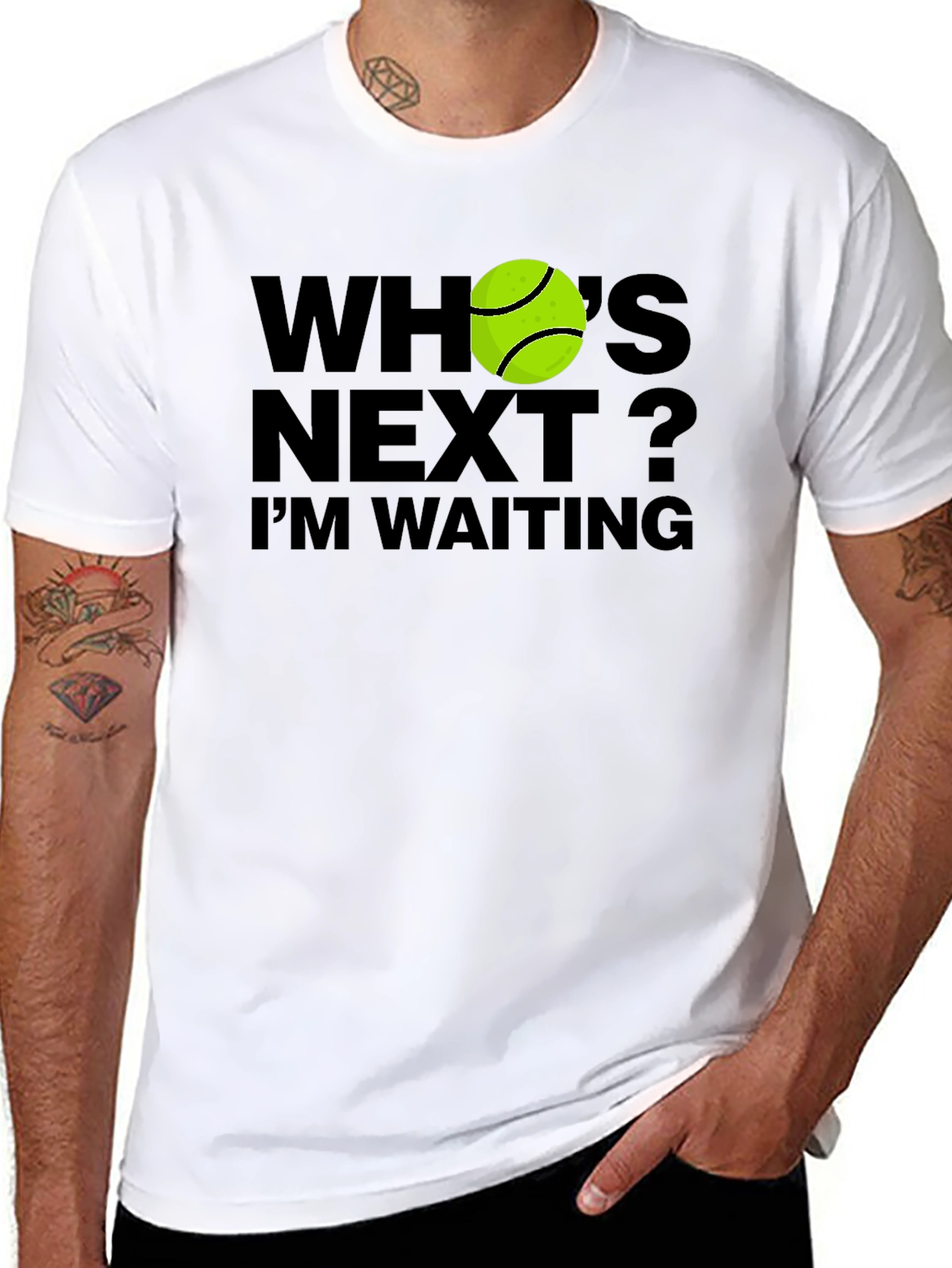 Whos Next? Tennis Ball T-Shirt