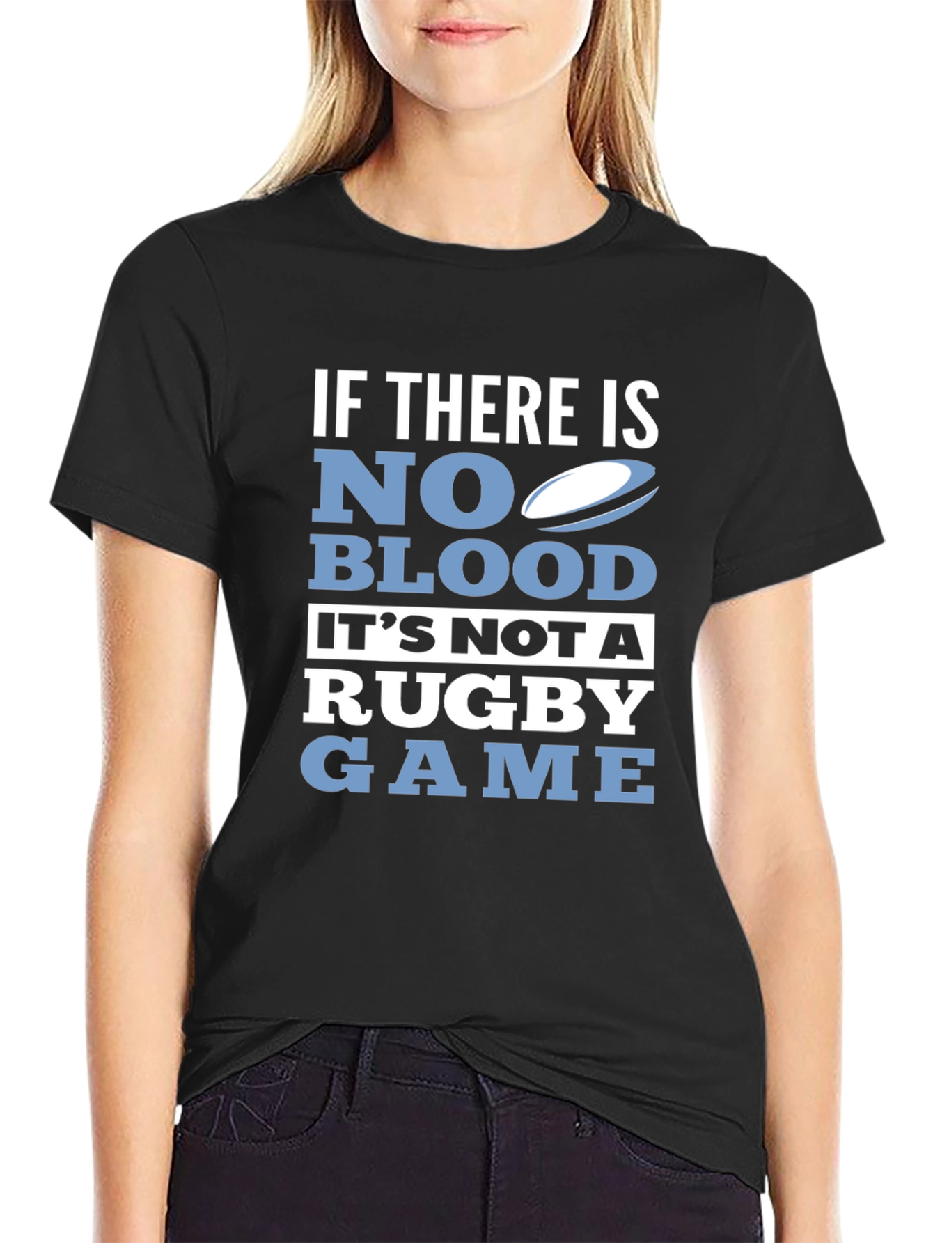Rugby Game T-Shirt: No Blood No Game