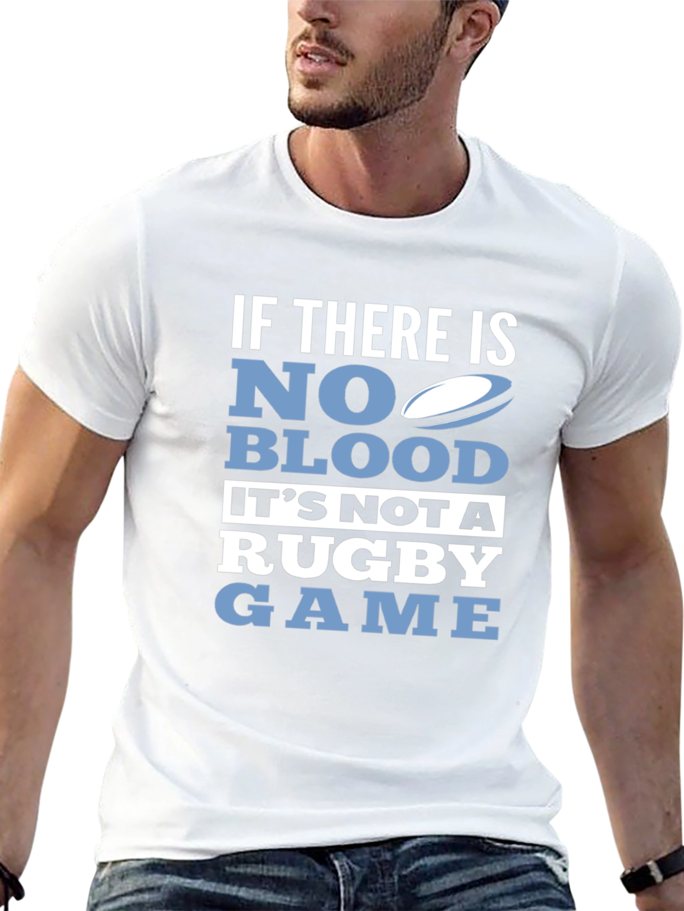 Rugby Game T-Shirt: No Blood No Game