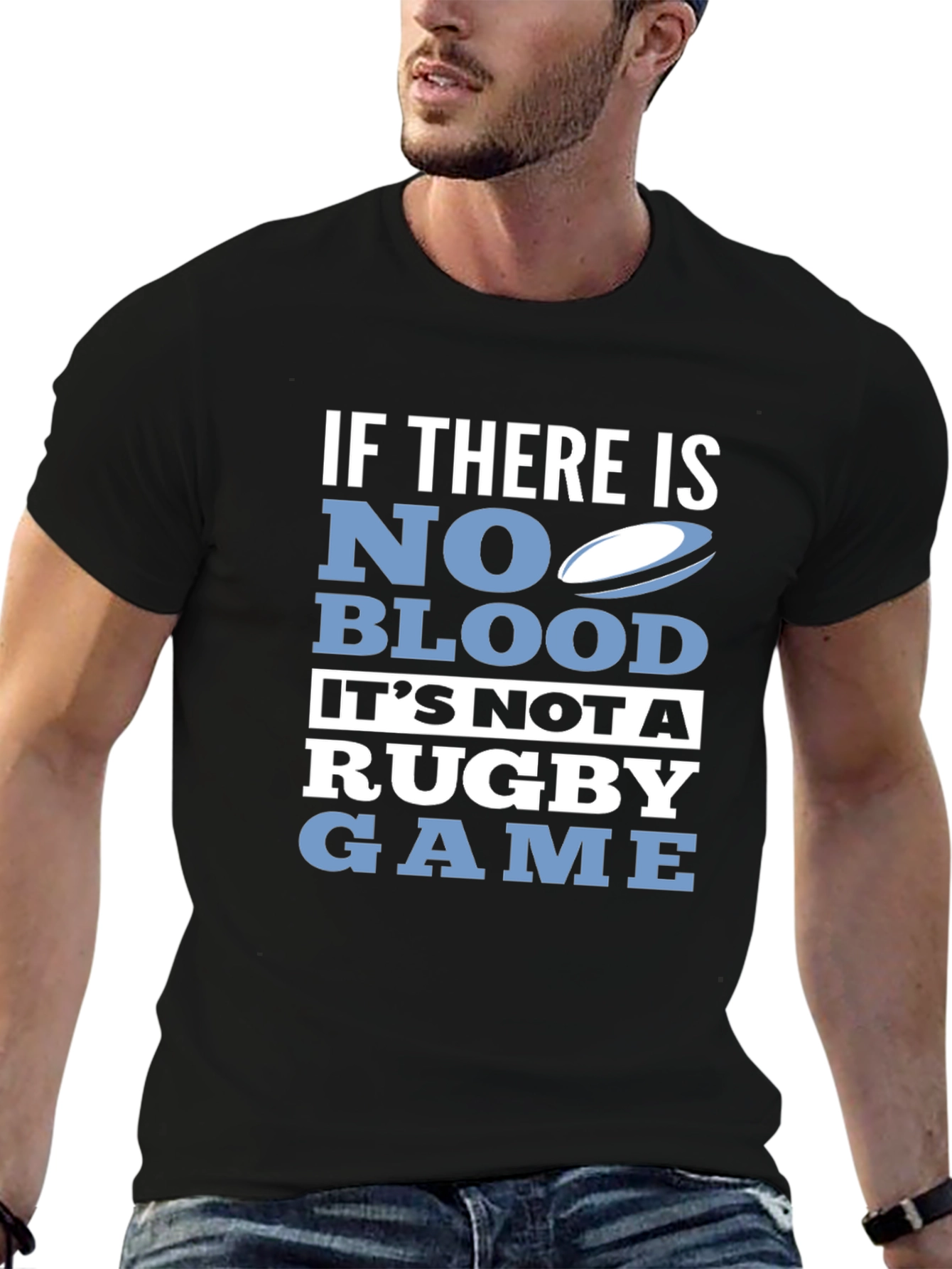 Rugby Game T-Shirt: No Blood No Game