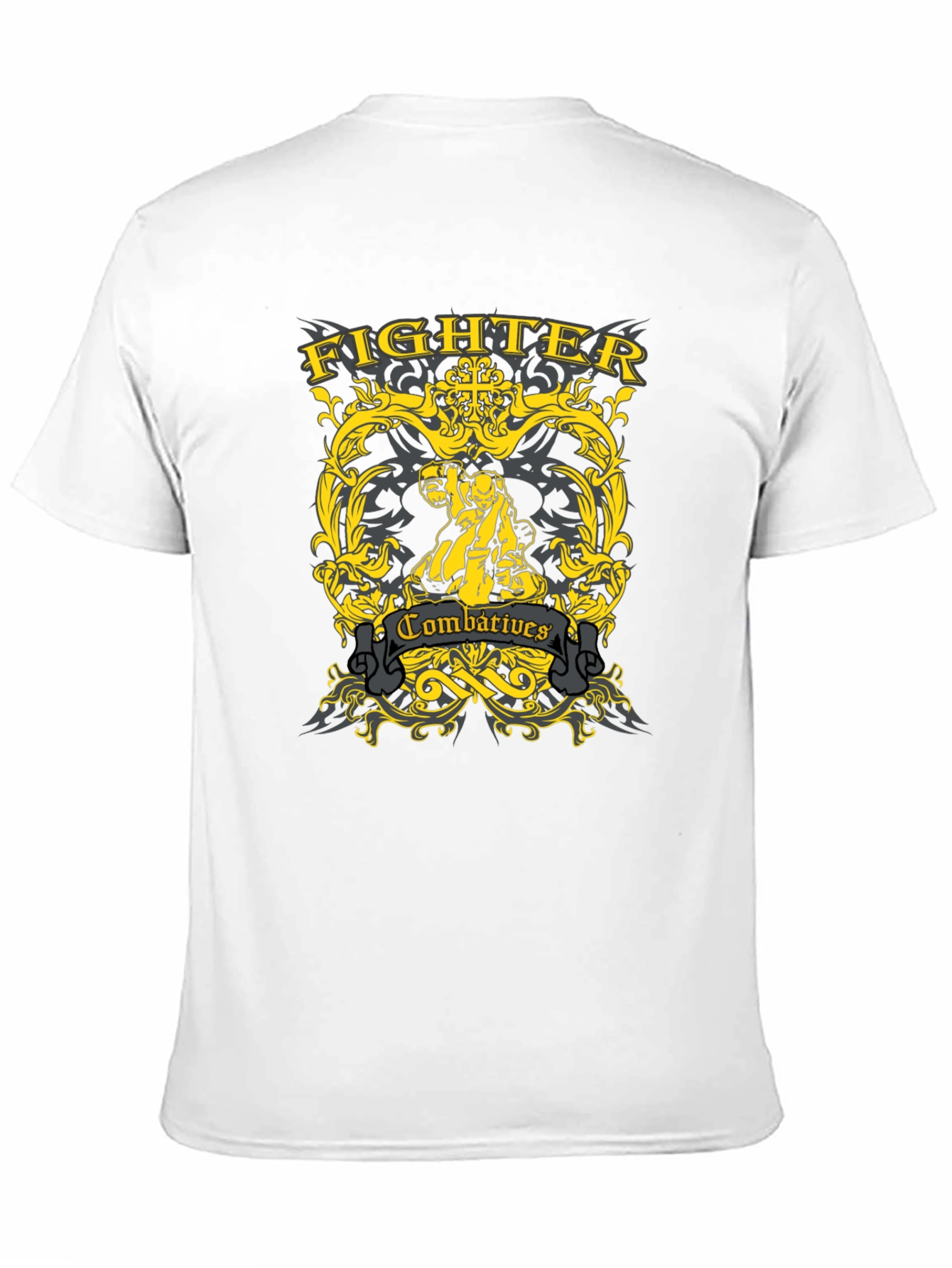 Fighter Combat T-Shirt - Martial Arts Inspired Design