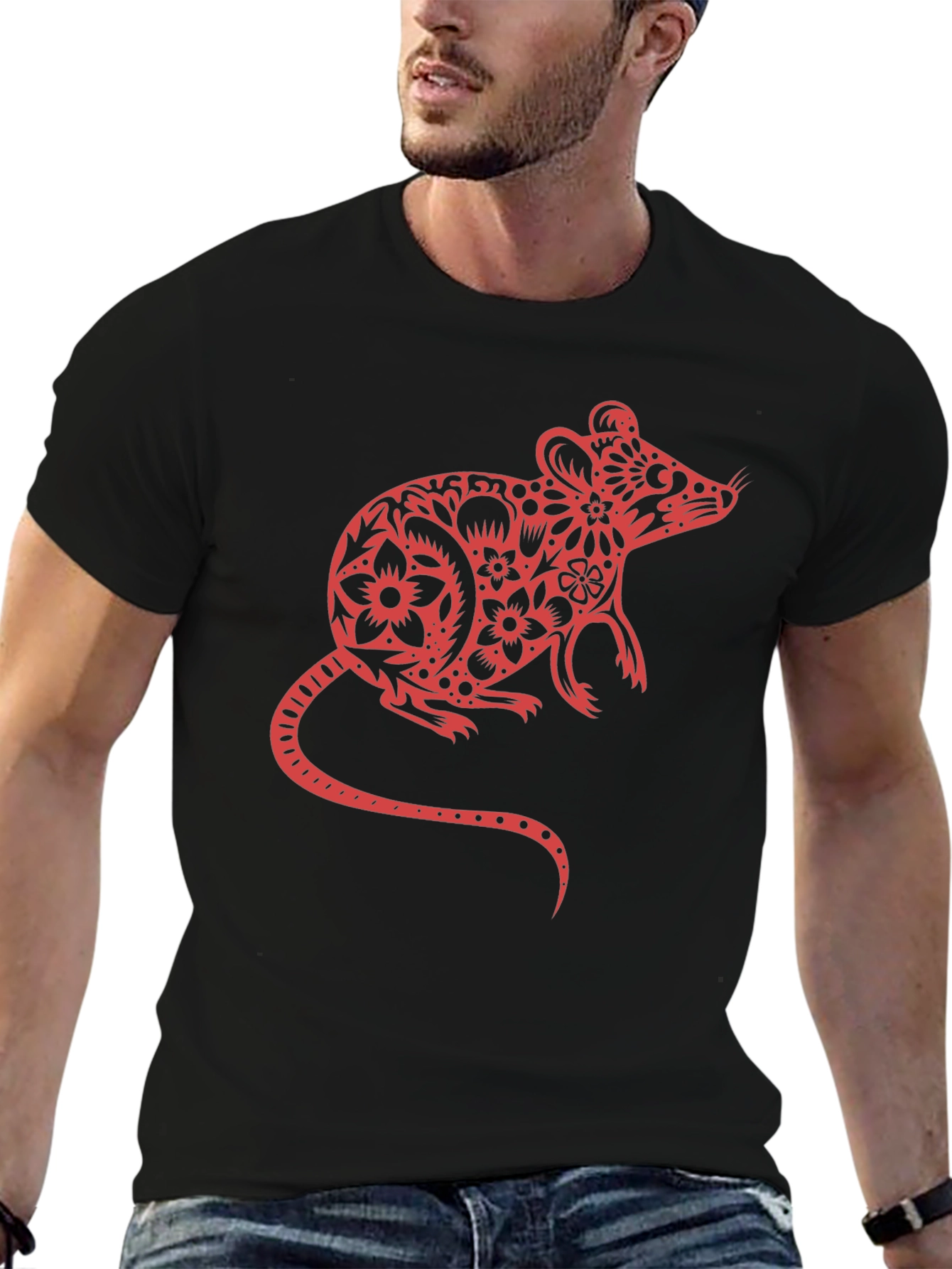 Year of the Rat T-Shirt - Black Tee