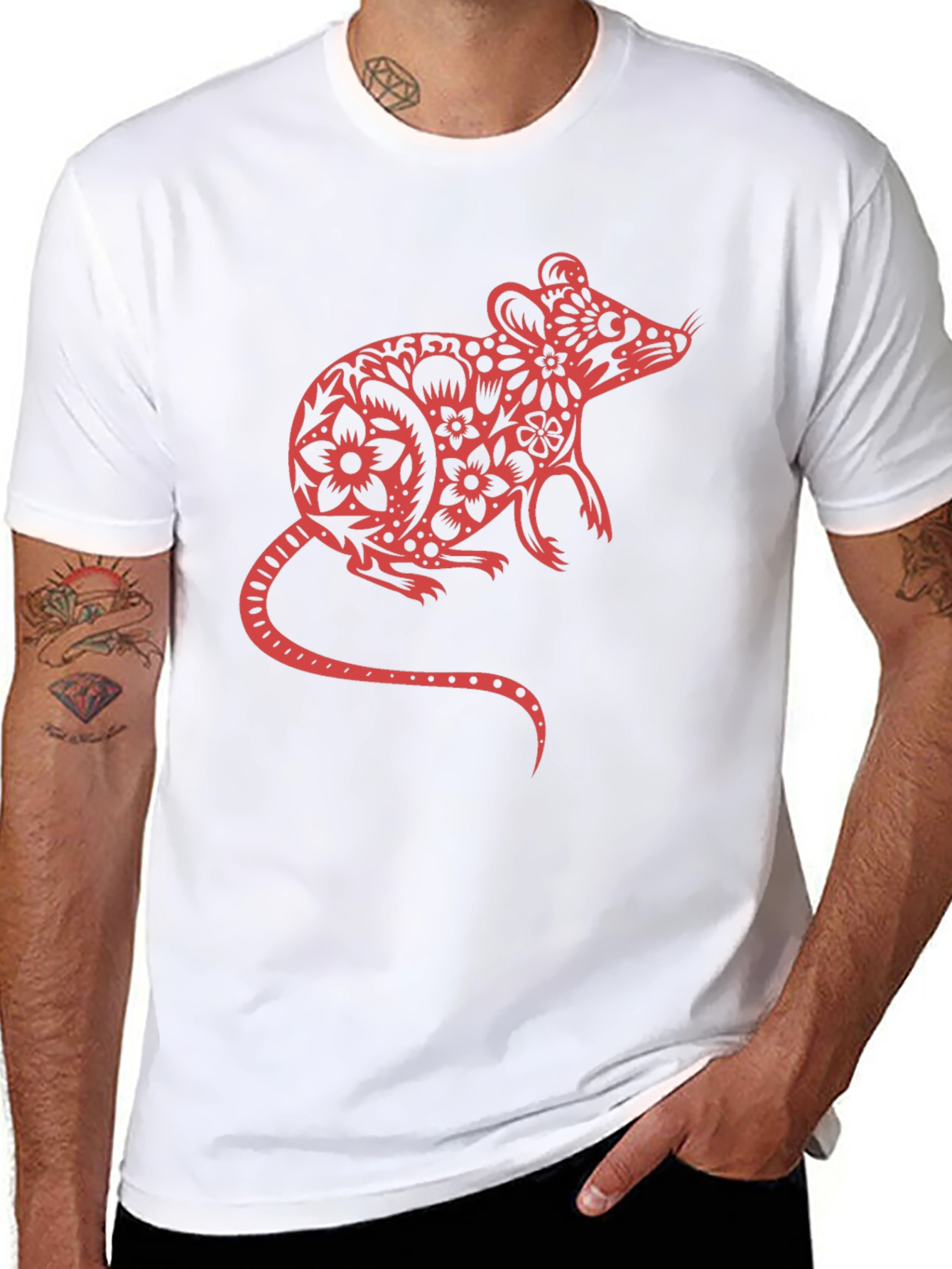 Year of the Rat T-Shirt - Black Tee