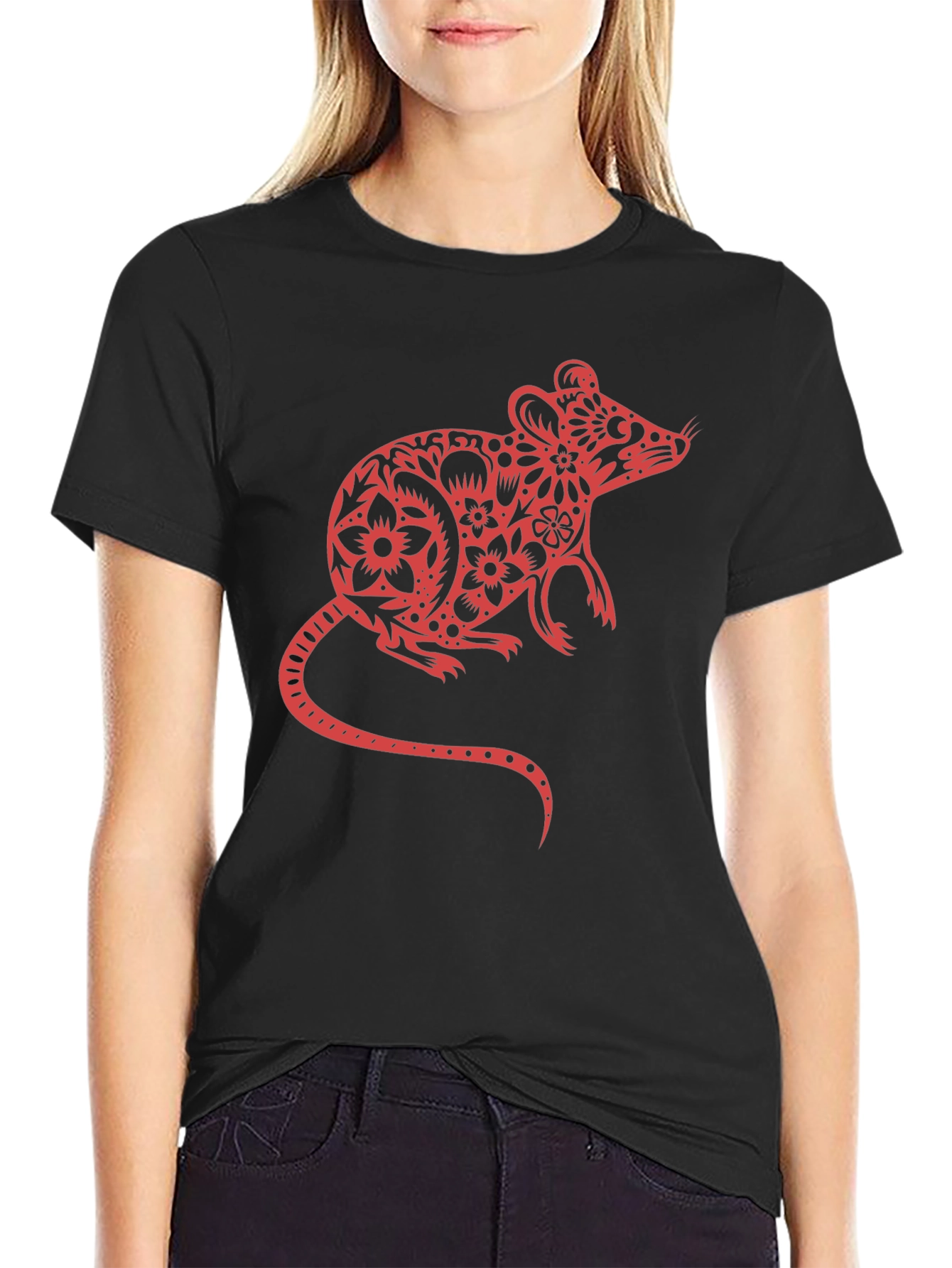 Year of the Rat T-Shirt - Black Tee