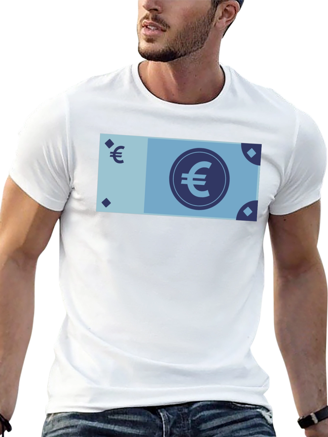 Euro Money T-Shirt - Stylish Graphic Tee