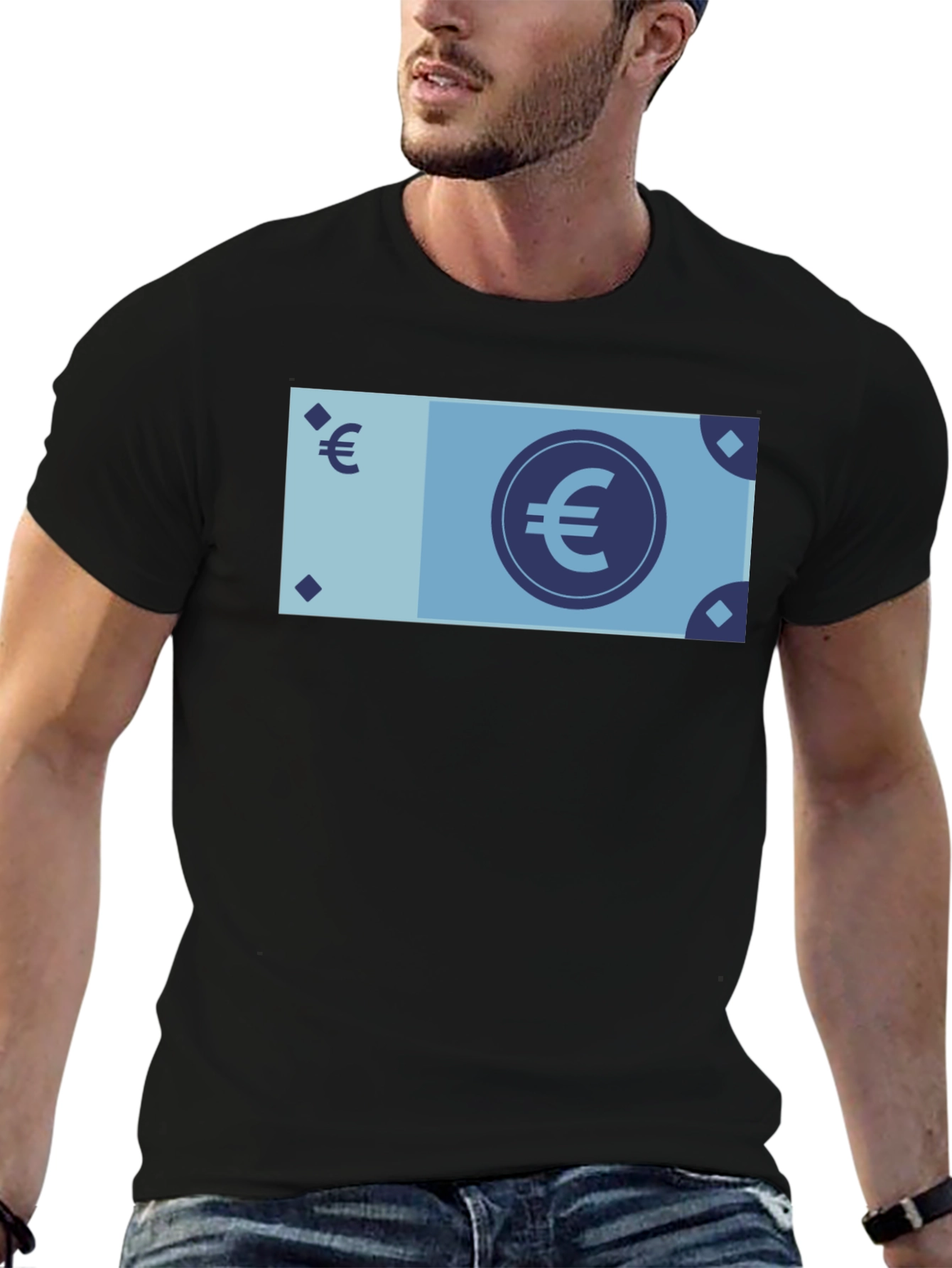 Euro Money T-Shirt - Stylish Graphic Tee