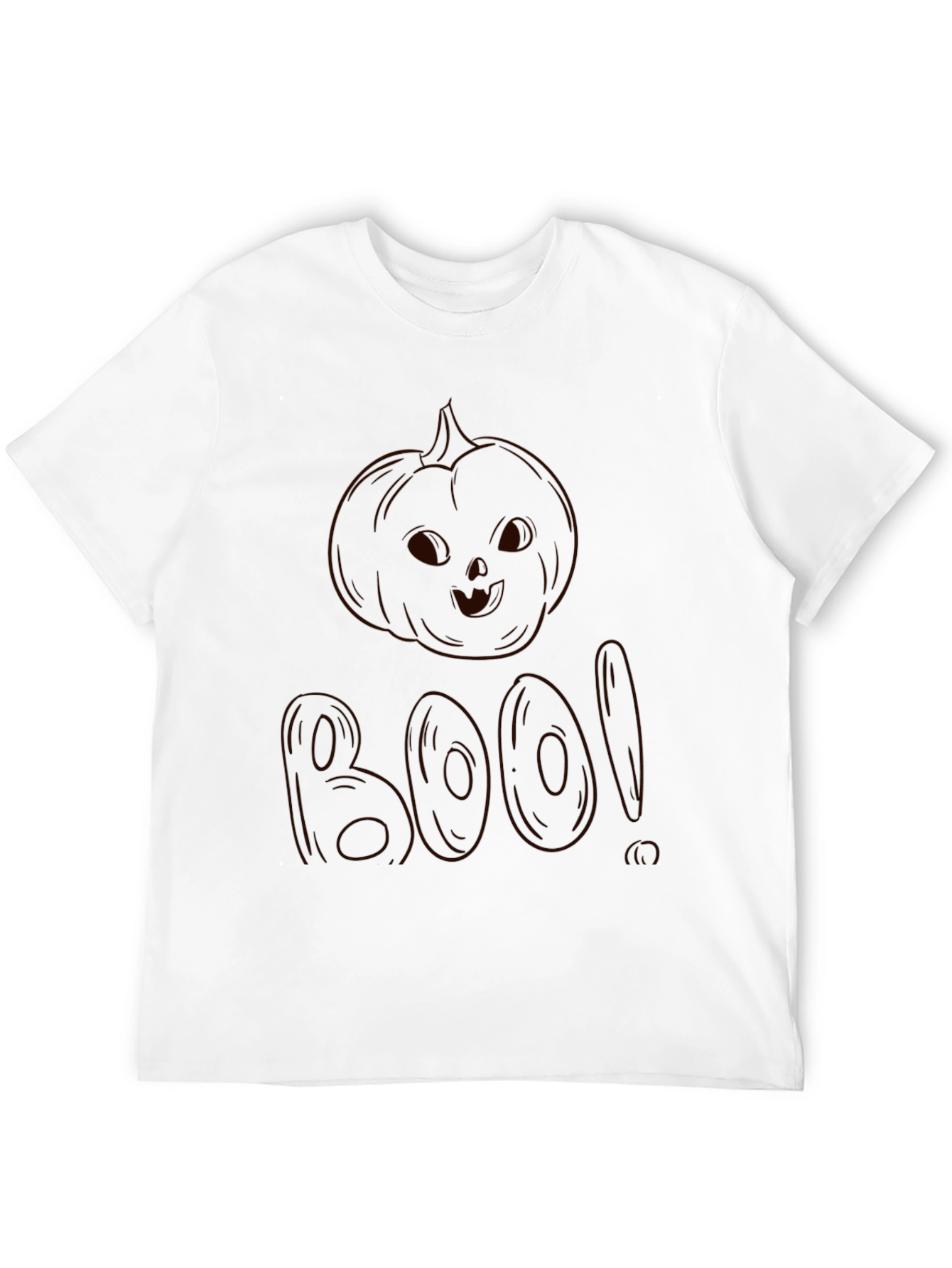 Boo Pumpkin Halloween T-Shirt
