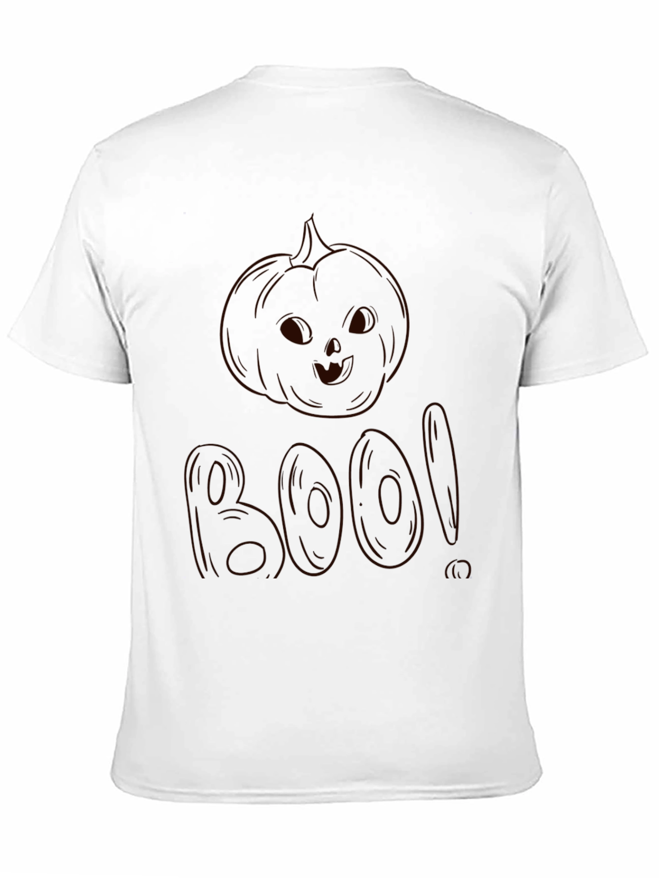Boo Pumpkin Halloween T-Shirt