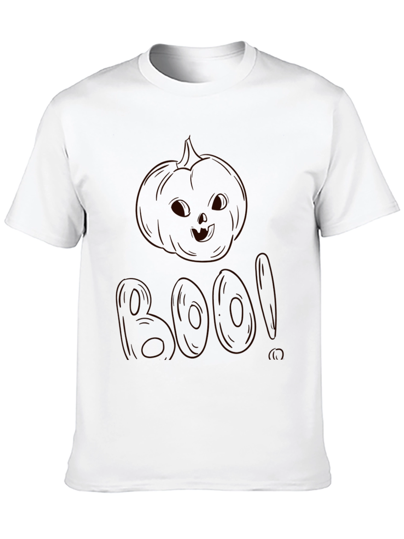 Boo Pumpkin Halloween T-Shirt