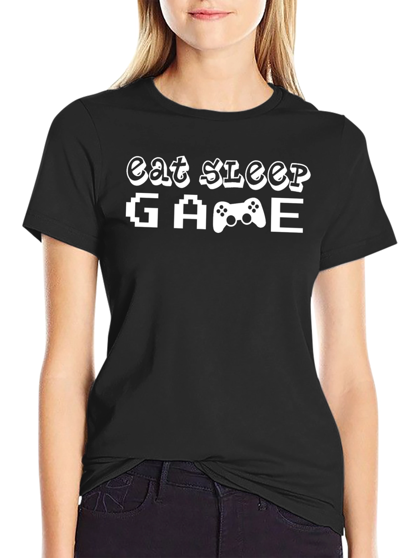 Eat Sleep Game T-Shirt - Gamer Apparel