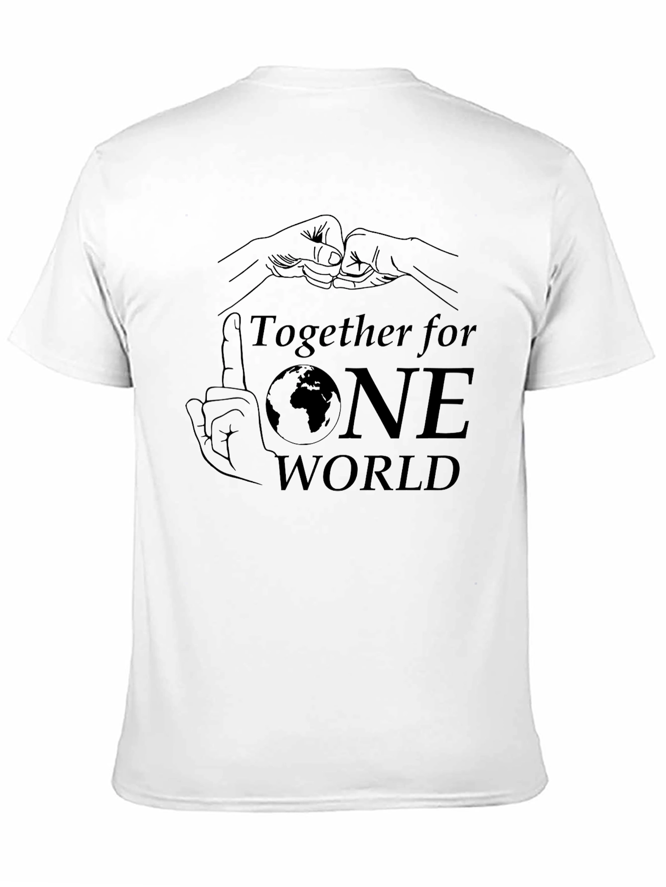 Together for One World Graphic T-Shirt