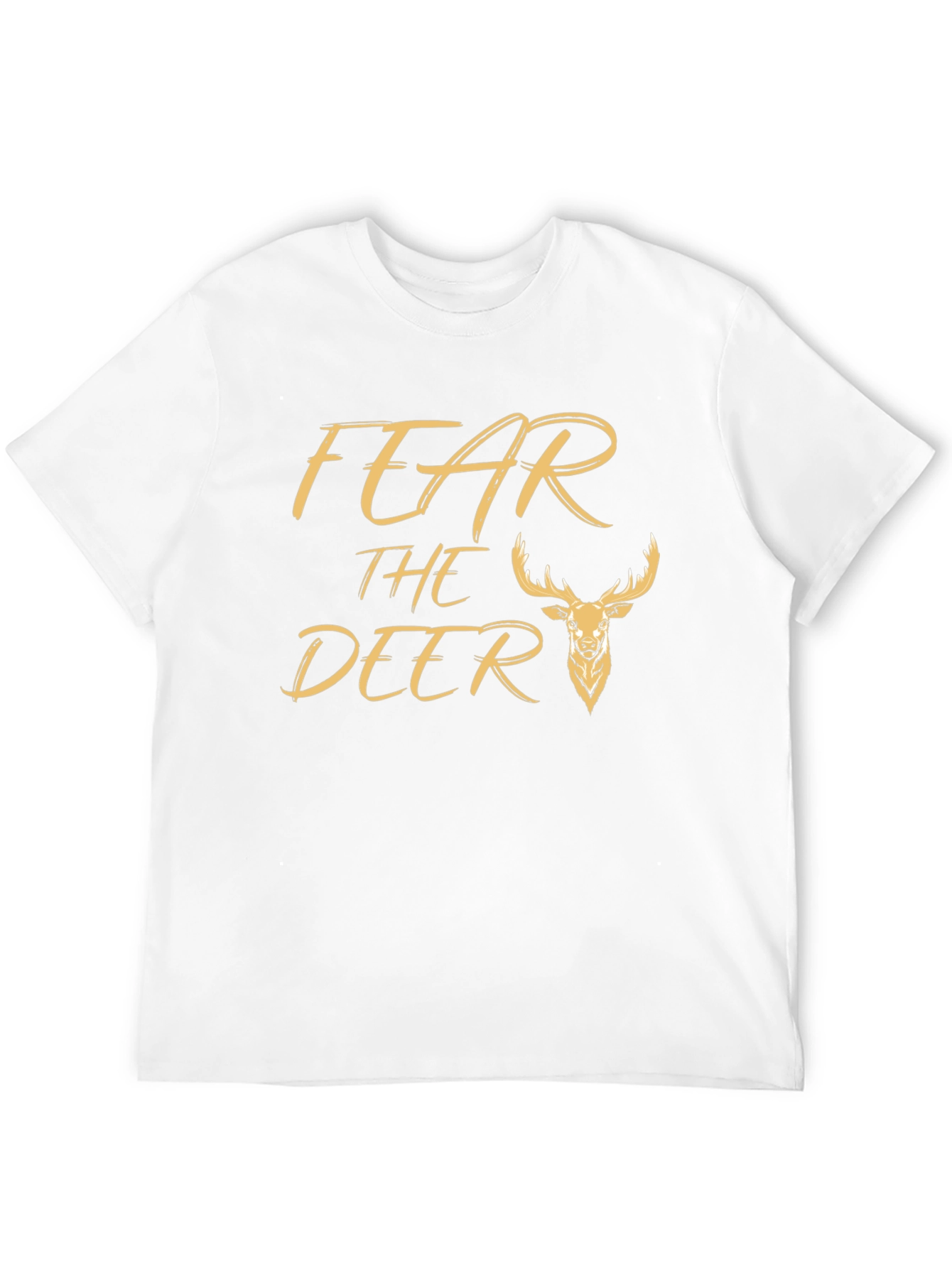 Fear the Deer Black Graphic Tee