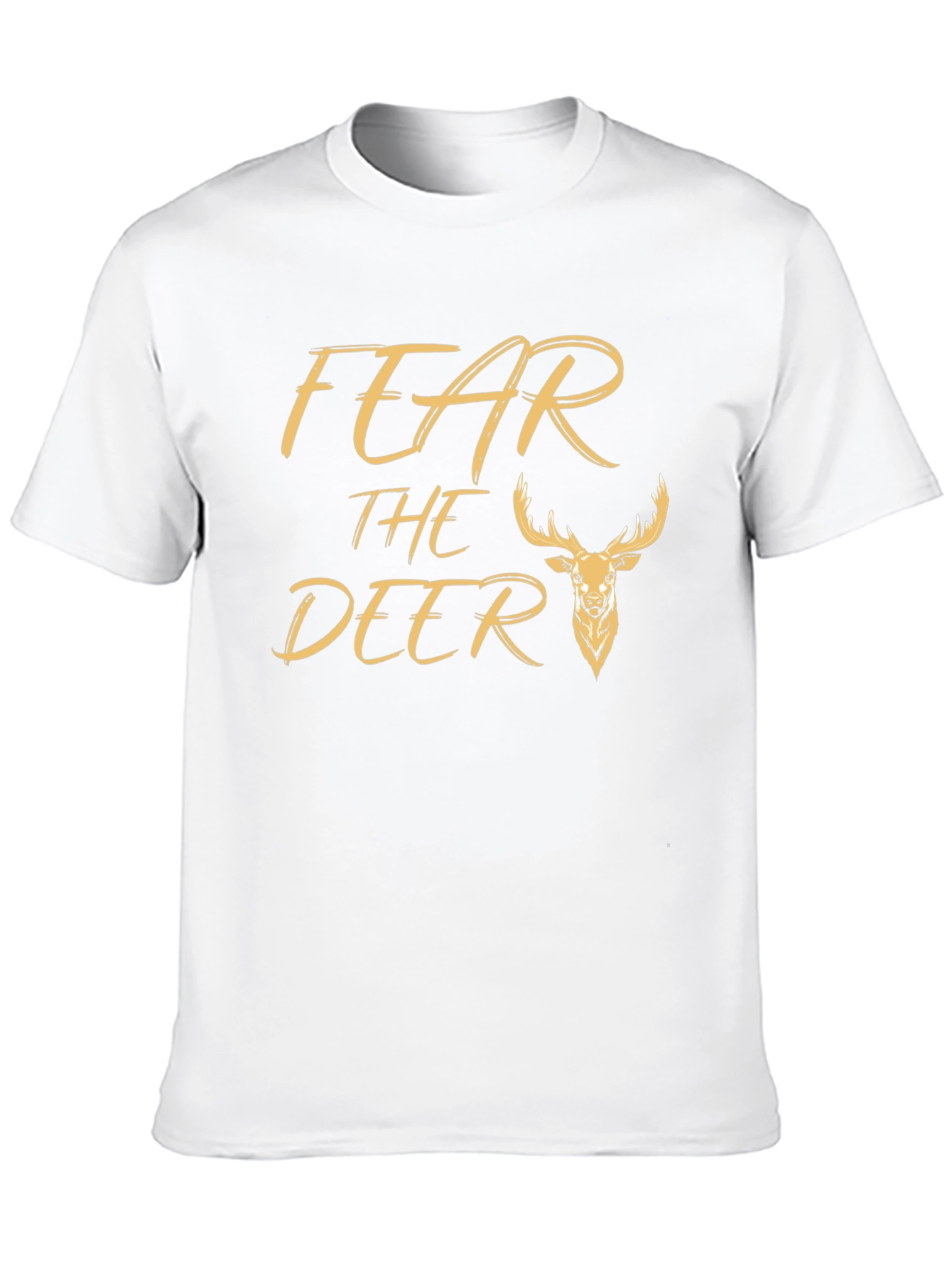 Fear the Deer Black Graphic Tee