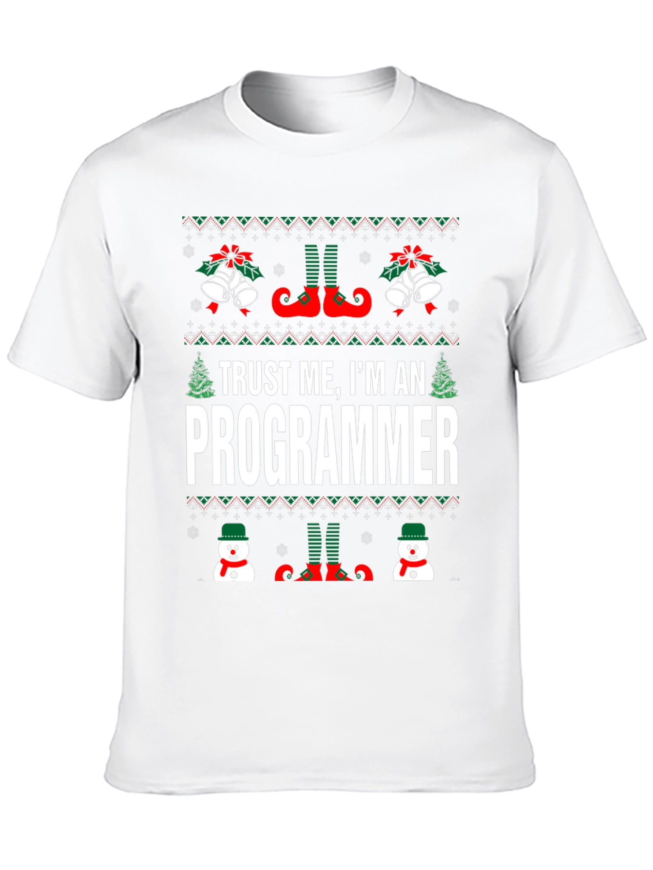 Trust Me Im a Programmer Christmas T-Shirt