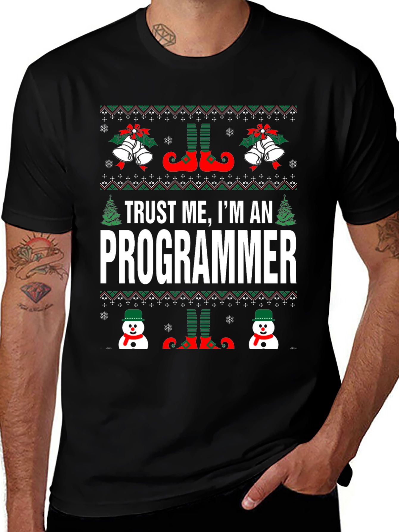 Trust Me Im a Programmer Christmas T-Shirt