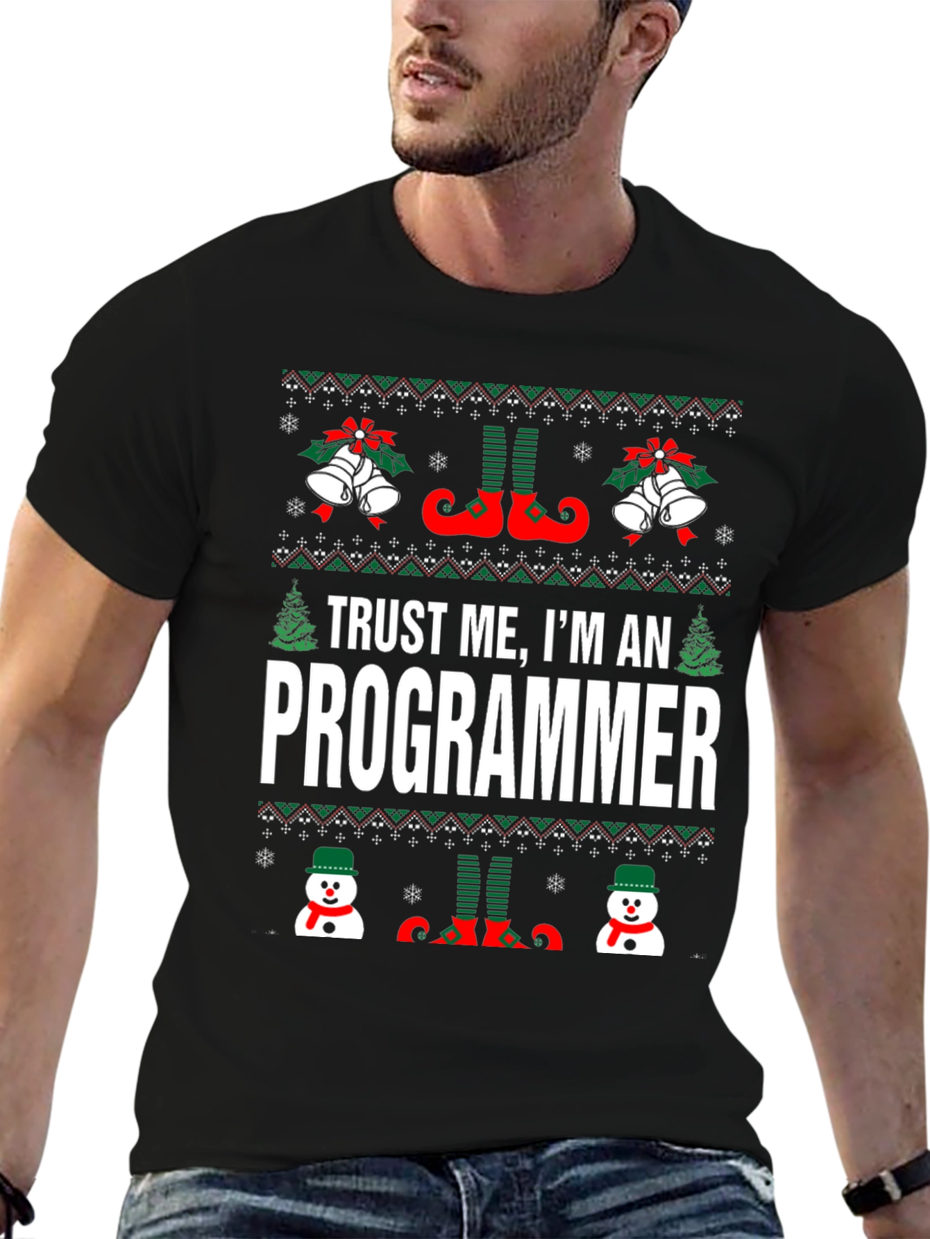 Trust Me Im a Programmer Christmas T-Shirt
